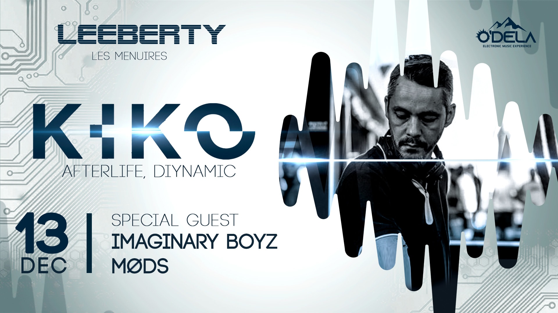 Kiko Alpes Winter Tour @ Le Leeberty / Les Menuires 