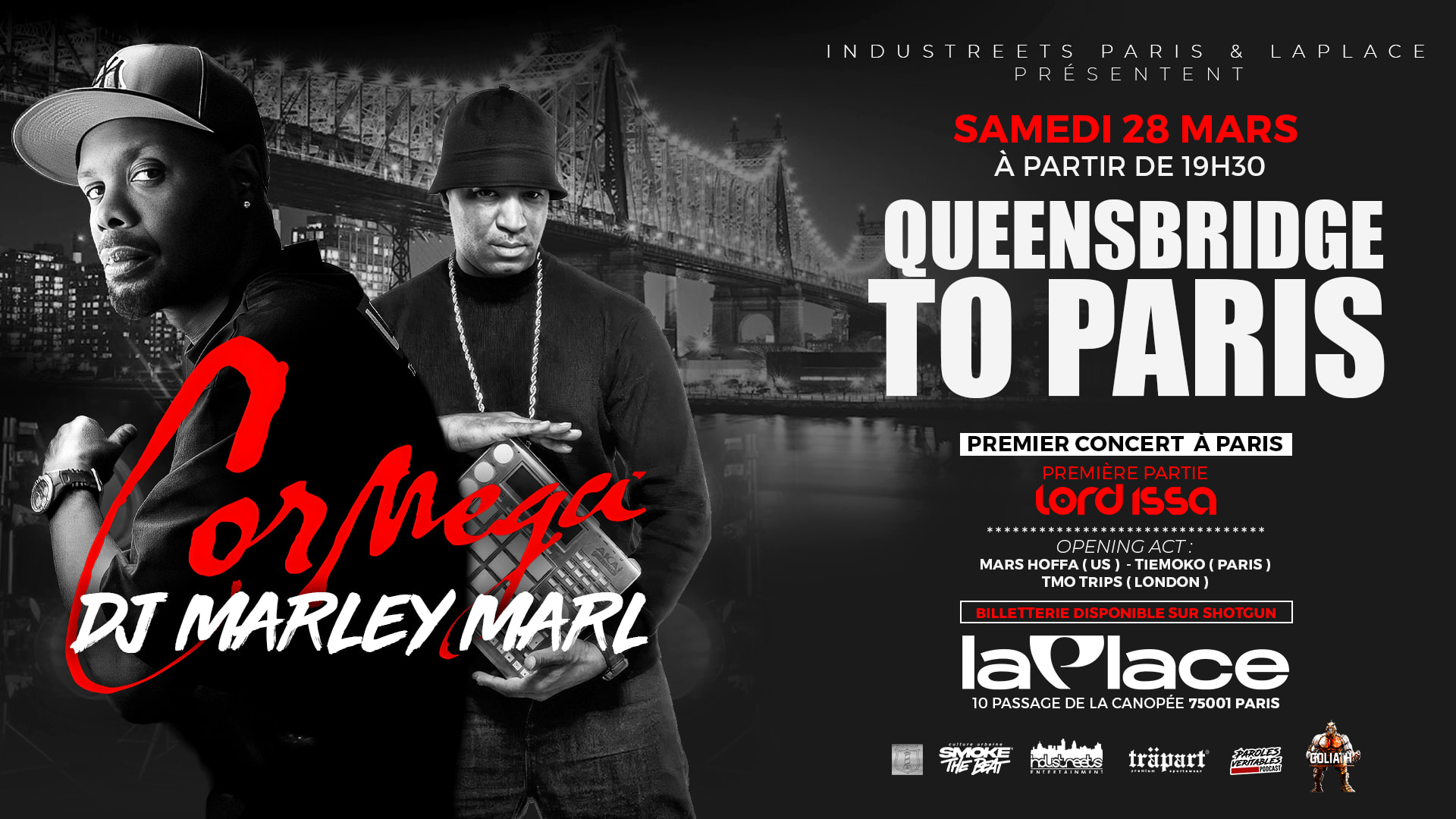 Cormega X Marley Marl -  Qb To Paris Tour