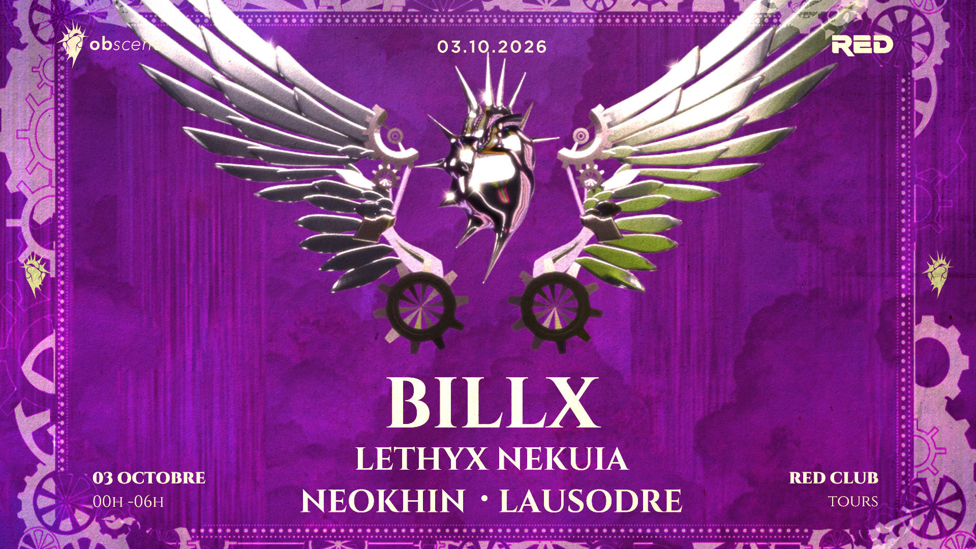 Obscene : Billx - Neokhin - Lethyx Nekuia - Lausordre