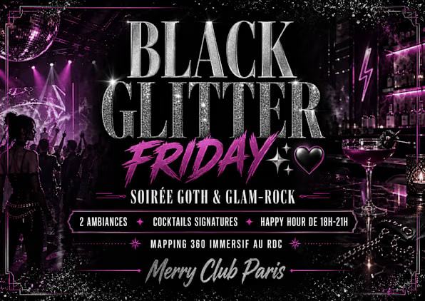 Black Glitter Friday