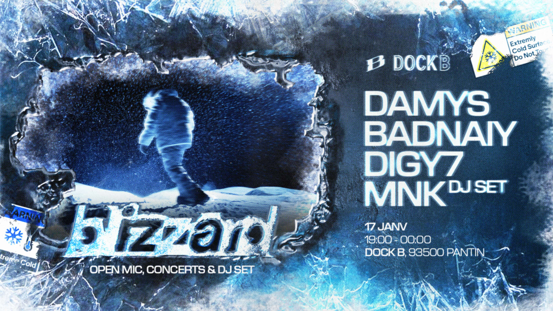 Beatume Présente Blizzard: Damys • Badnaiy • Digy7 And More