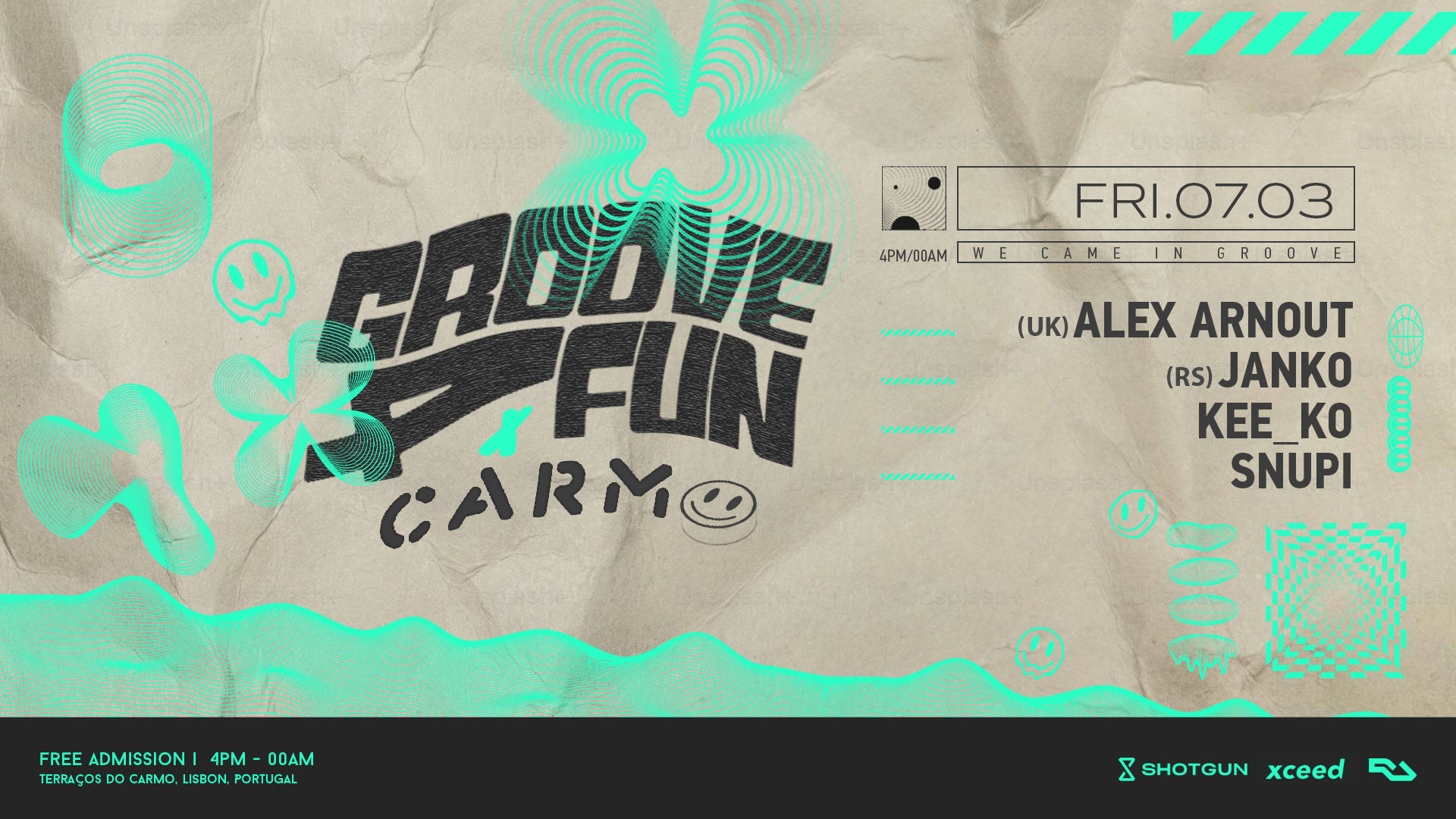 Groove4fun W/ Janko (Rs) + Alex Arnout (Uk)