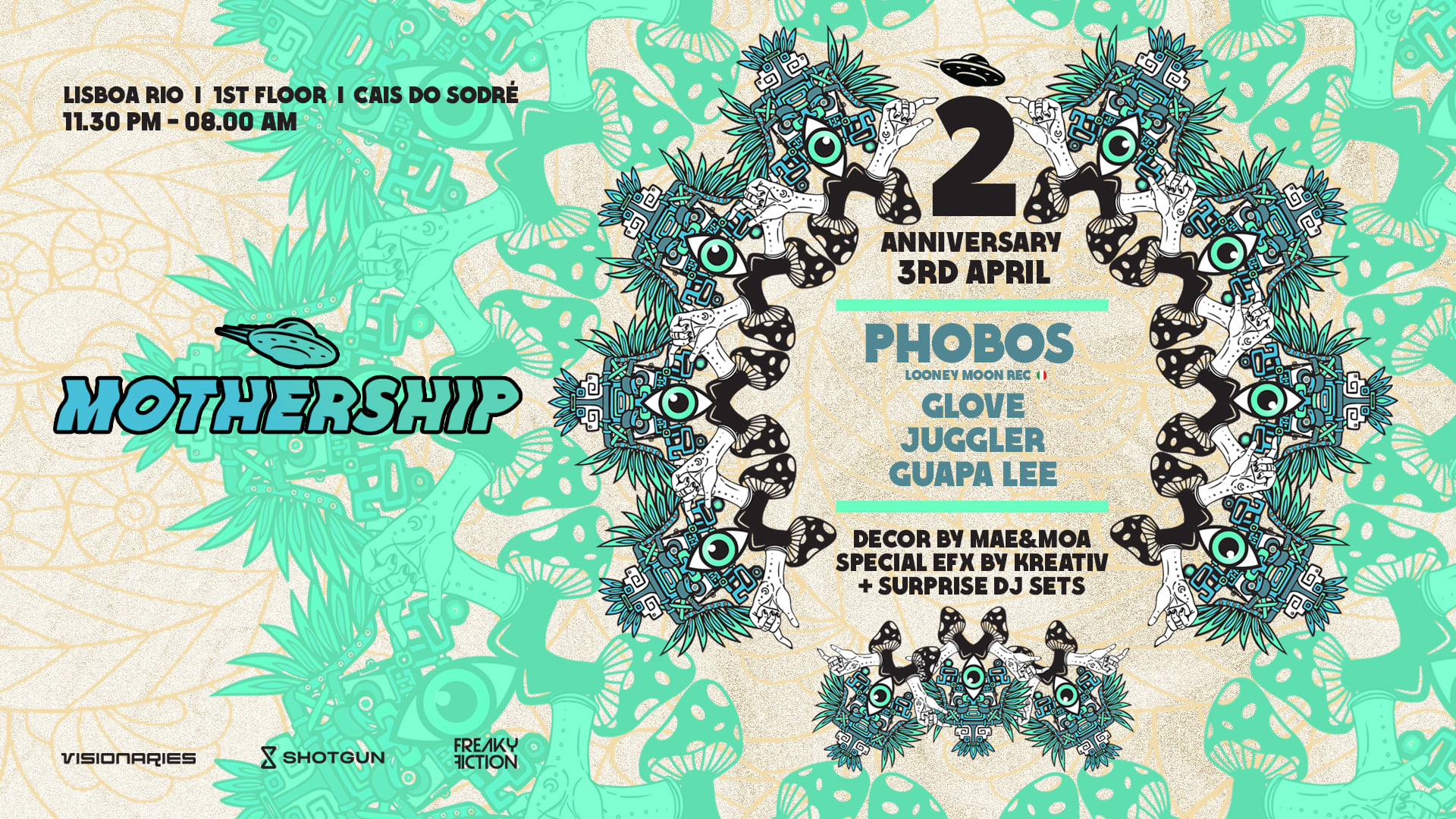 Mothership 2nd Anniversary - 3 Apr