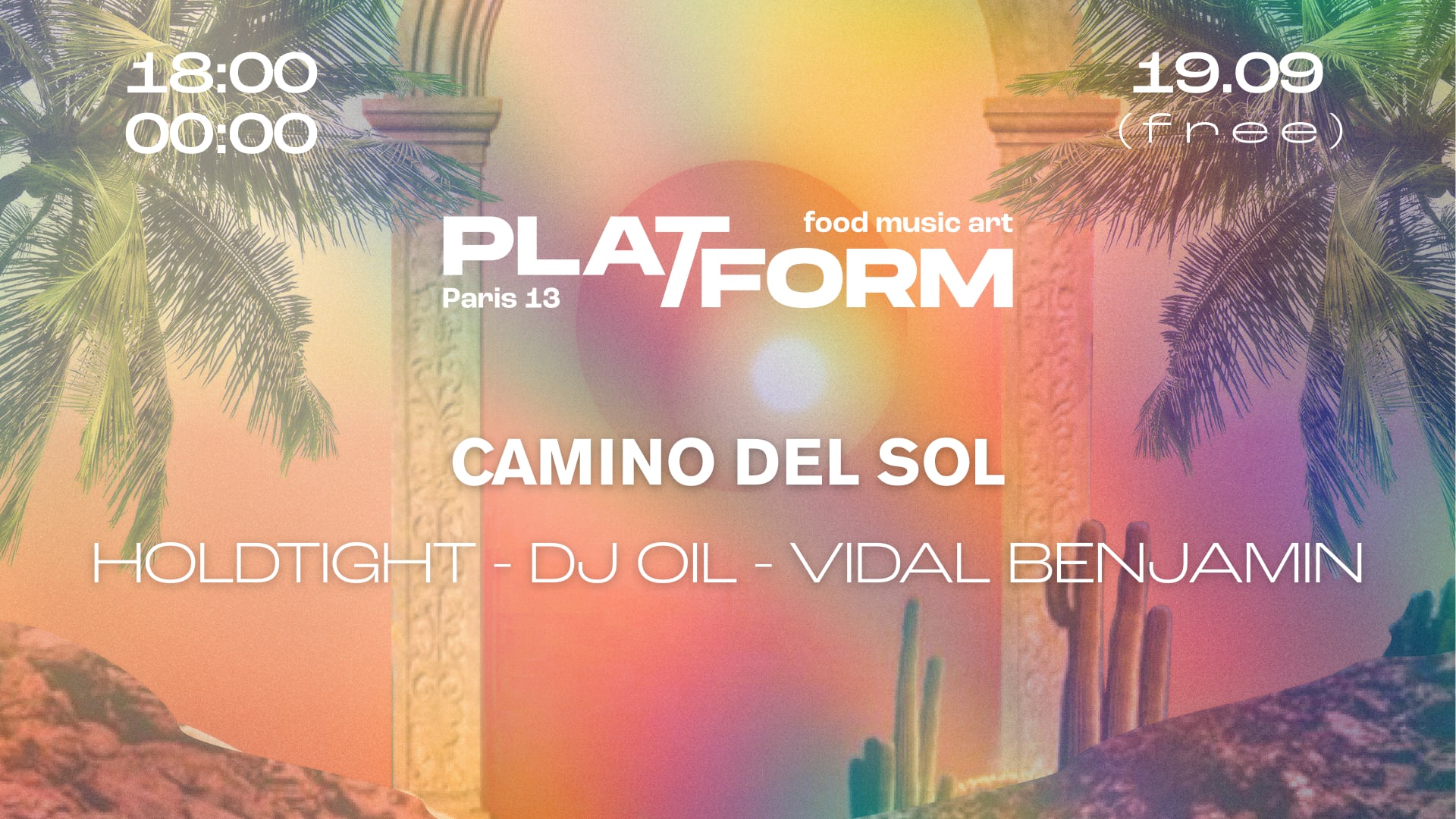 Camino Del Sol • Dj Oil X Holdtight  X Vidal Benjamin • Free