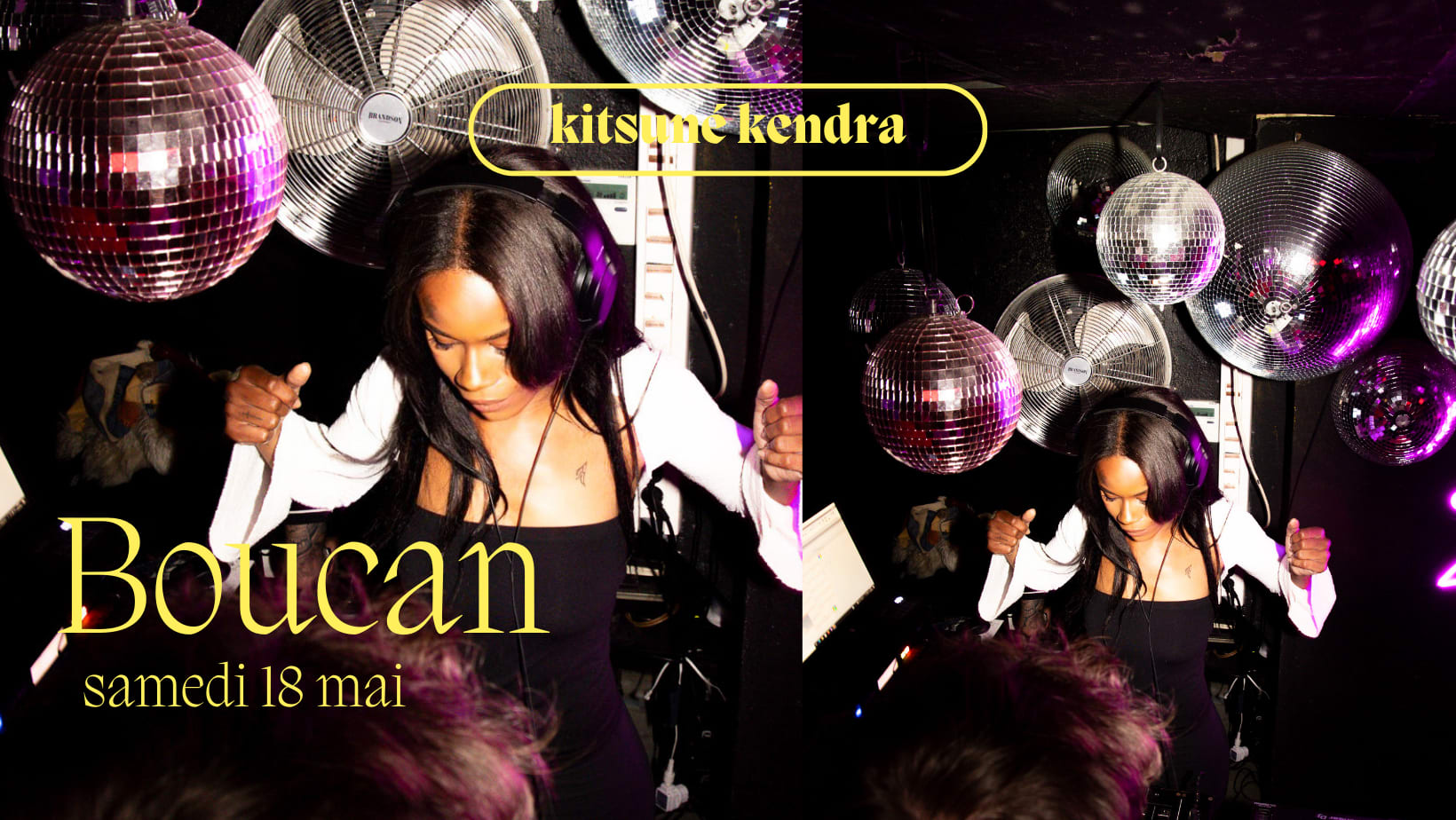 Boucan Invite Kitsuné Kendra