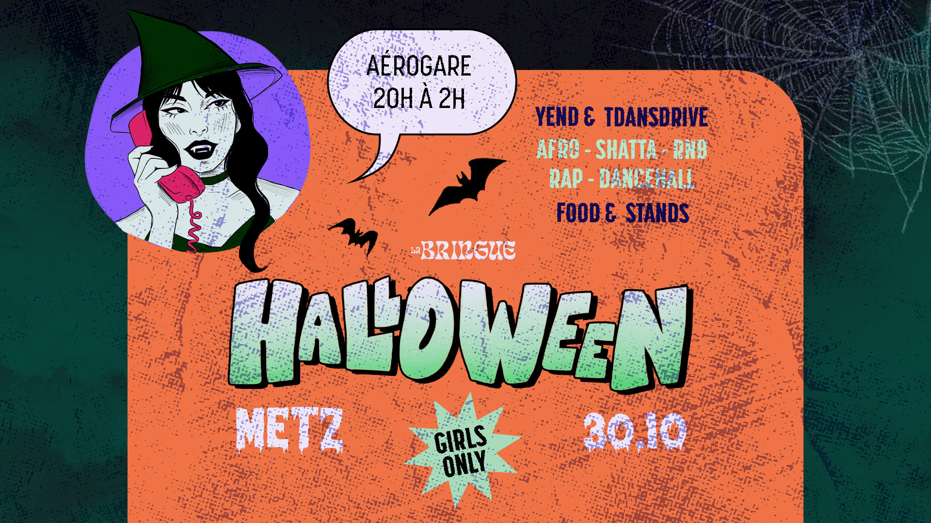 La Bringue - Metz - Halloween 100% Girls - Before