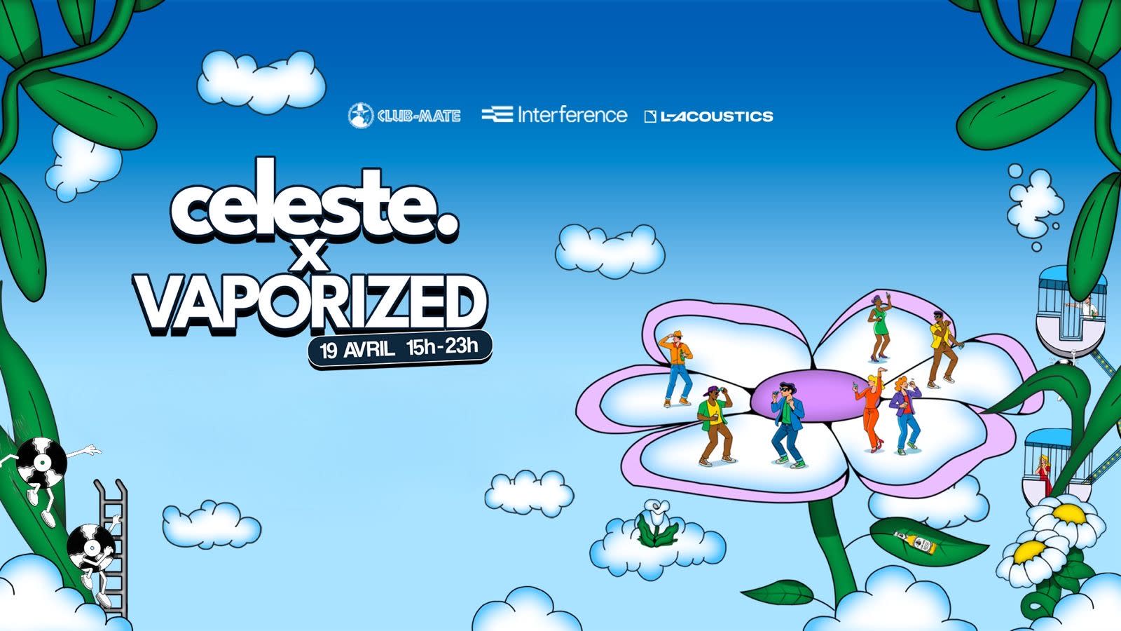 Celeste X Vaporized Sur Le Toit D’Interference - Opening