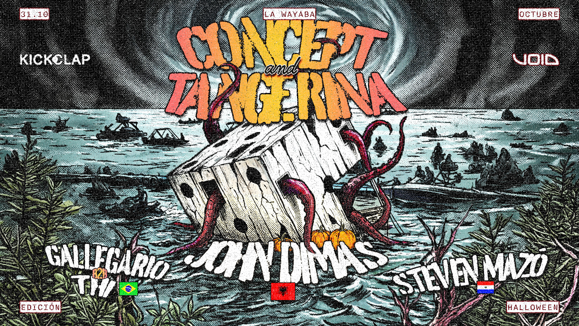 Tangerina And Concept Ed. Halloween C/ John Dimas (Alb)