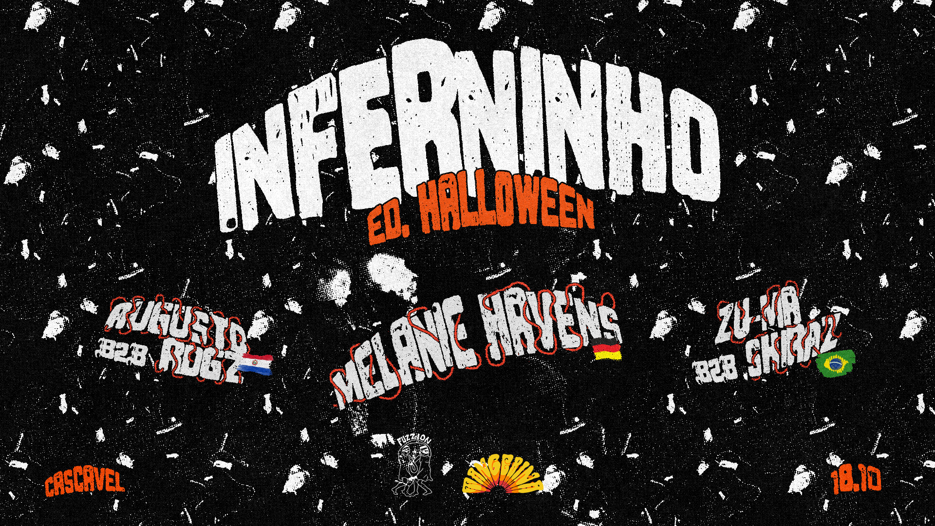 Inferninho Ed. Halloween 2 - Tangerina Danceteria