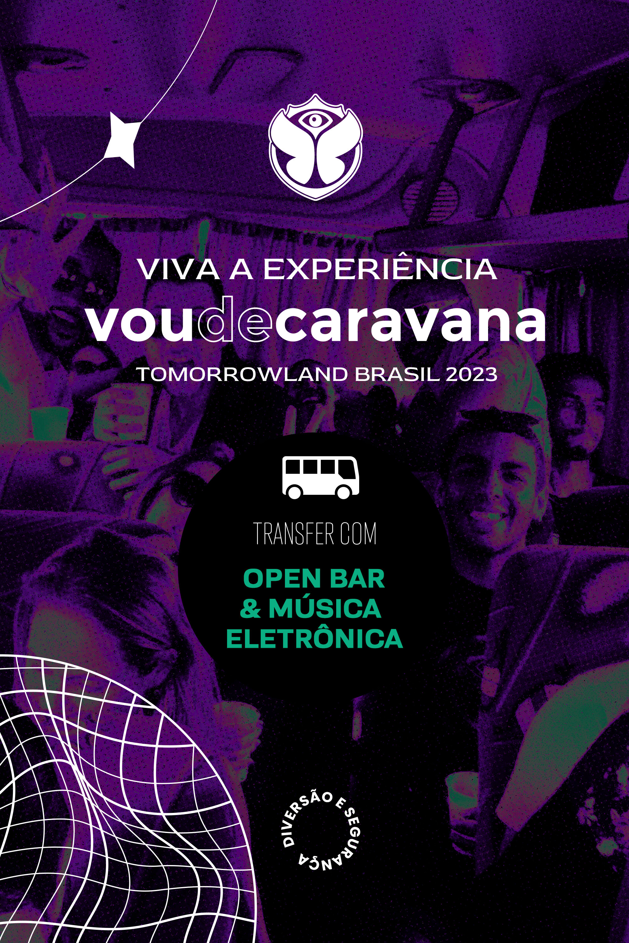 Transfer P/ Tomorrowlad Brasil 2025 Openbar Vou De Caravana
