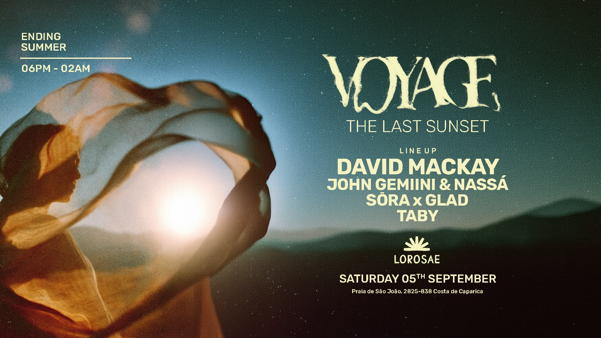 Voyage • The Last Sunset With David Mackay