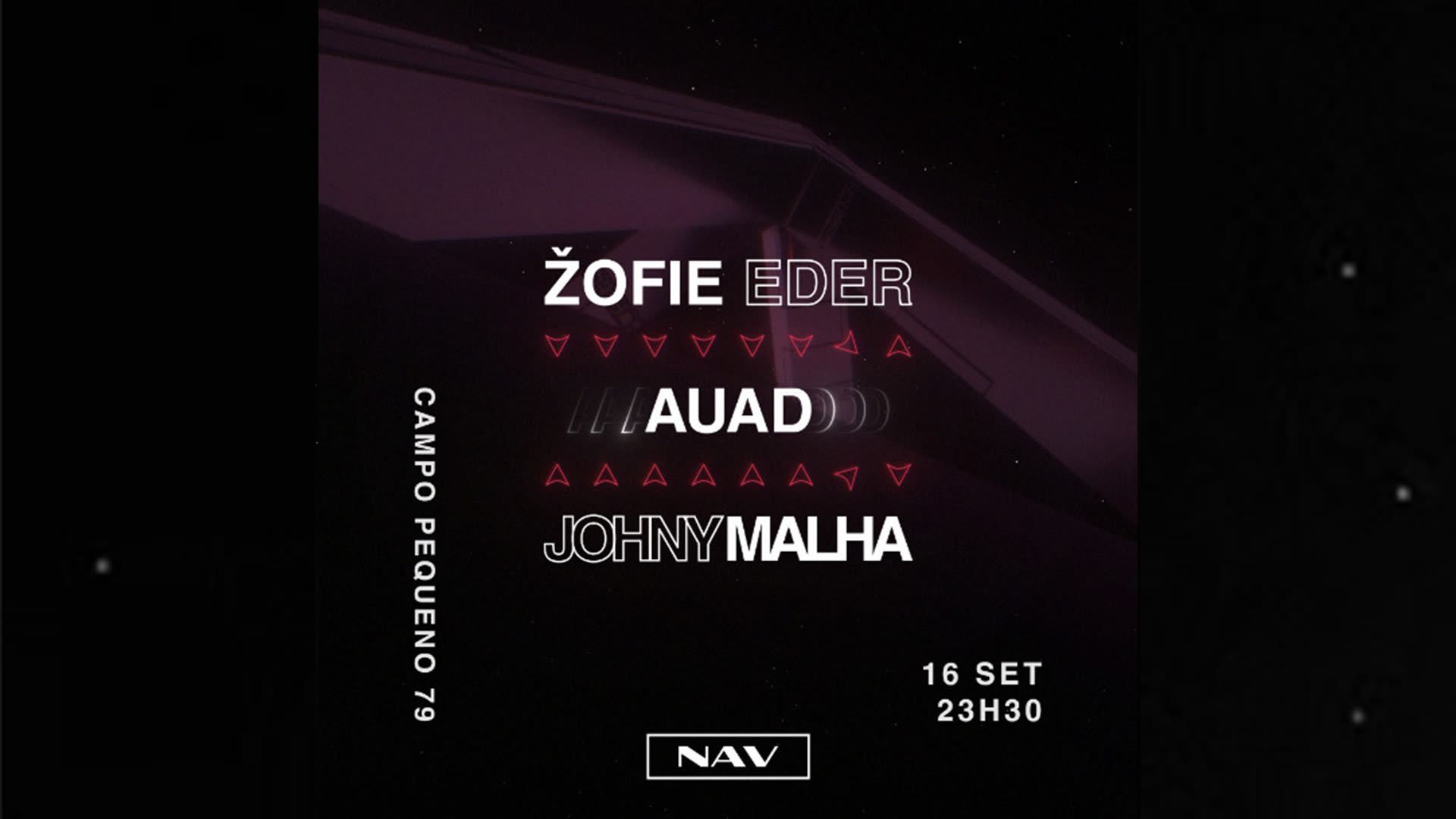 Nav – Žofie Eder / Auad / Johnymalha [Techno/Minimal/Raw]