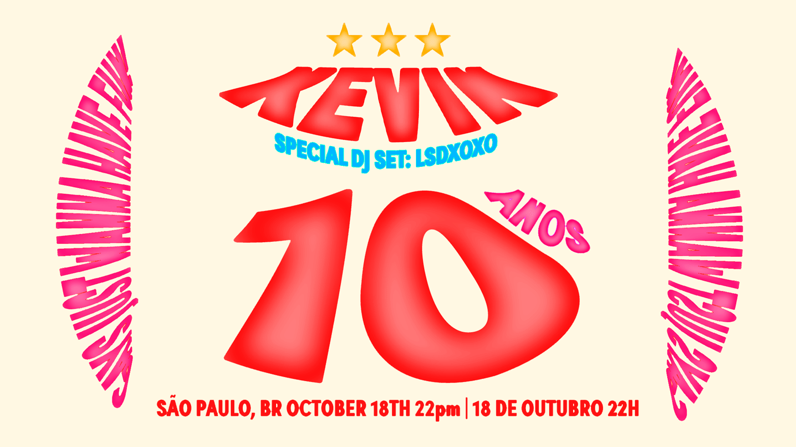 Kevin 10 Anos Com Lsdxoxo (Ao Vivo) 18/10 São Paulo