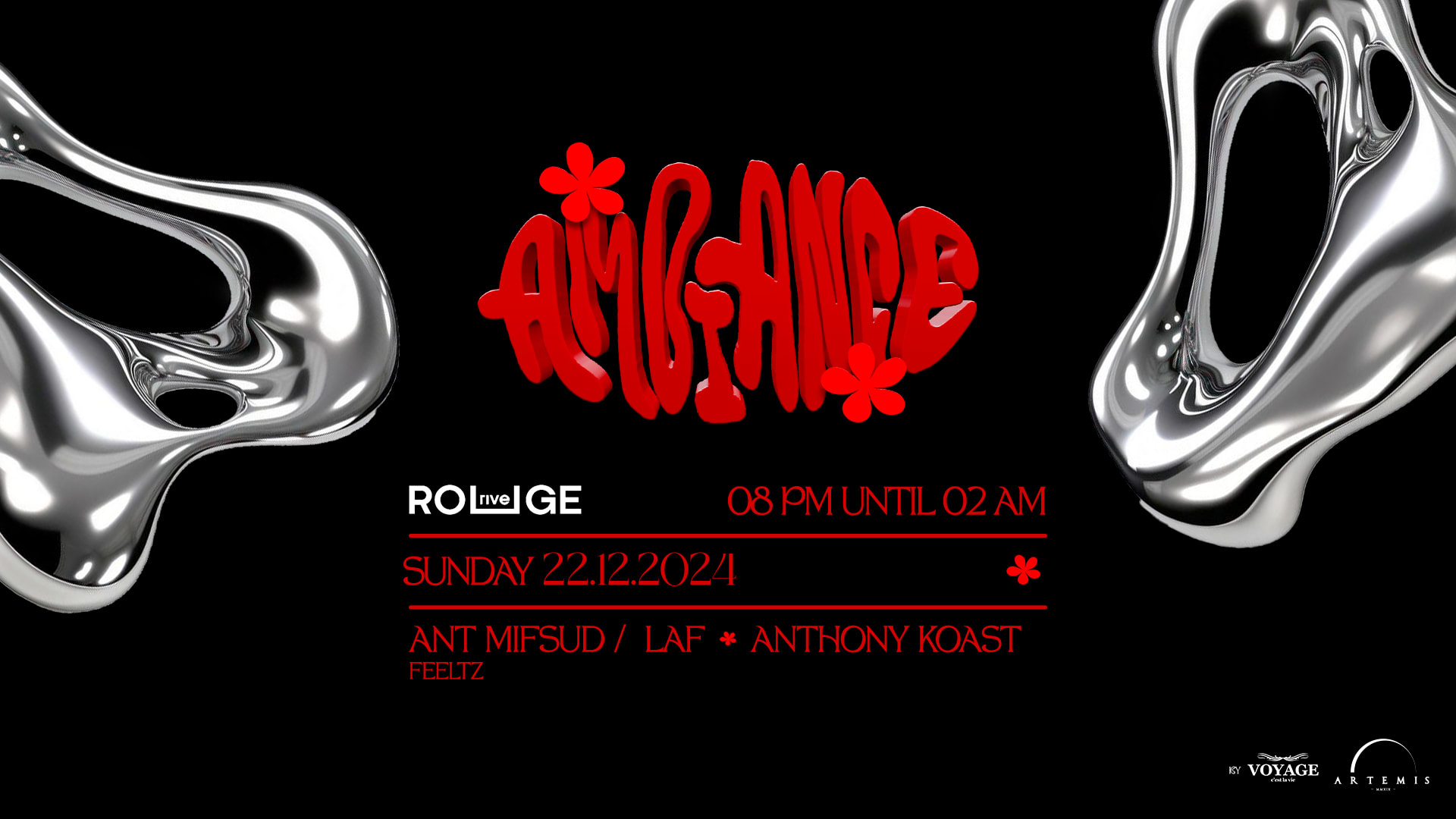 Ambiance Electronique With Artemis X Rive Rouge