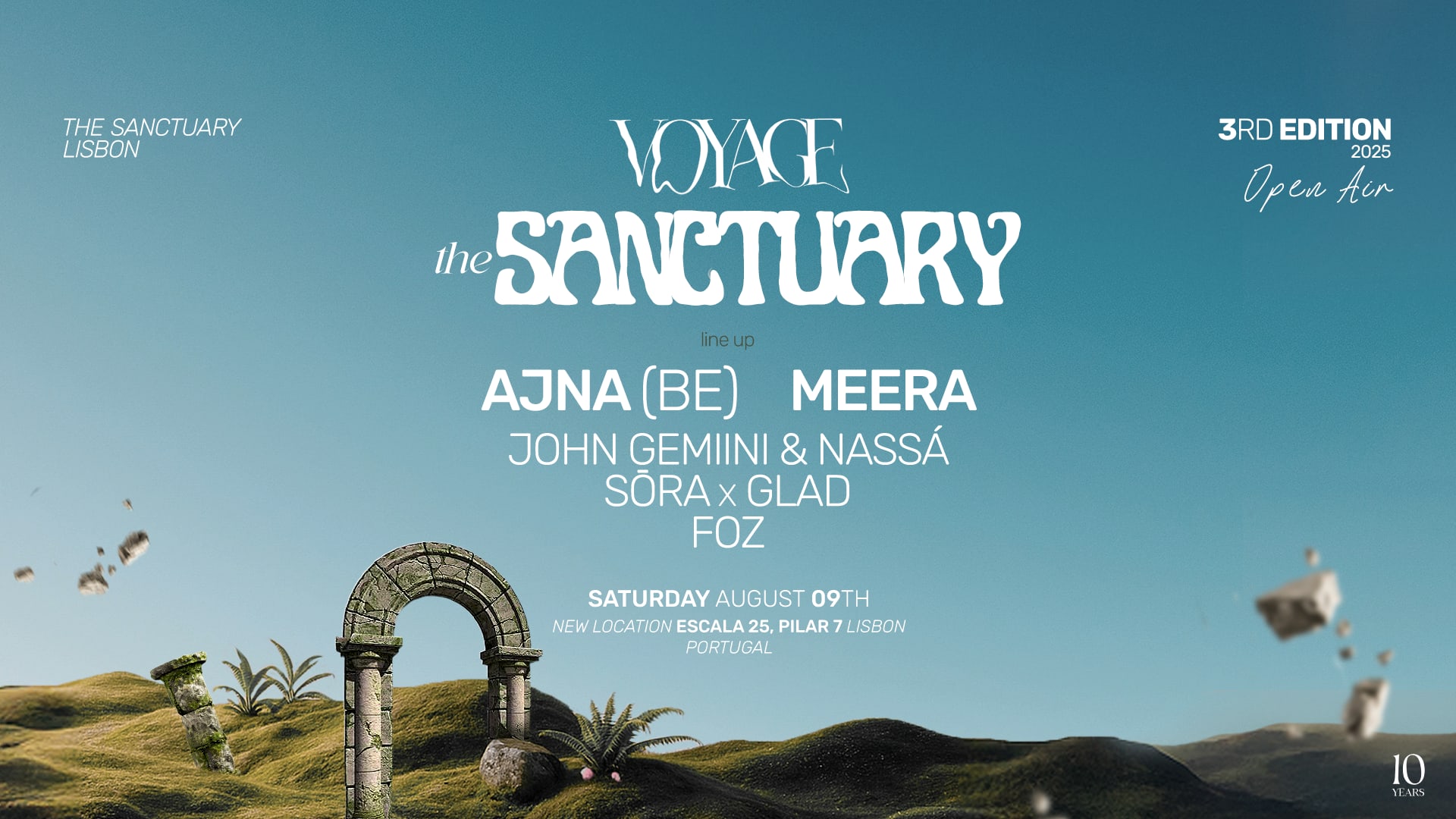 Voyage - The Sanctuary 3rd Edition With Ajna (Be) & Meera