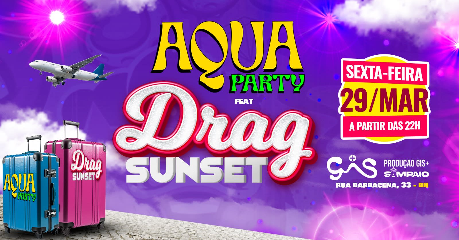 Concurso Drag Sunset Bh + Aquaparty