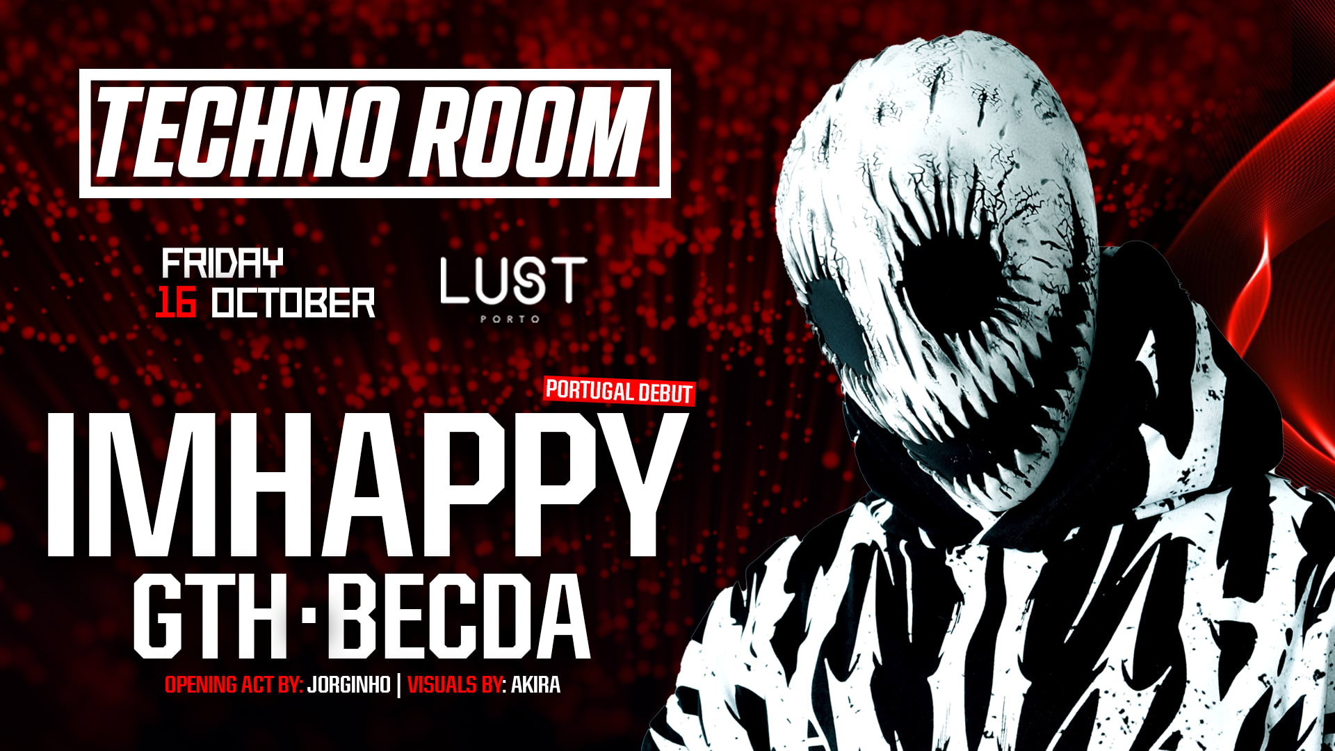Techno Room: Imhappy / Becda / Gth