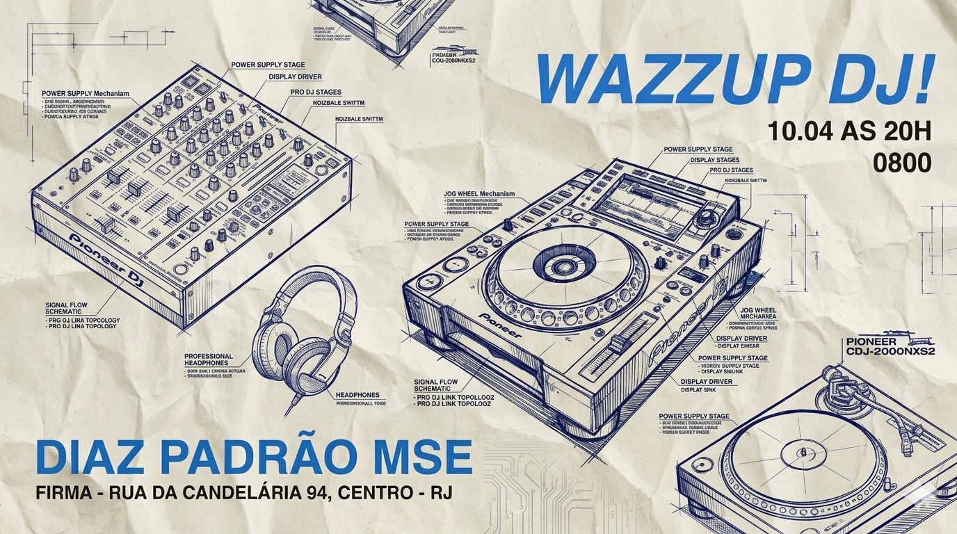 Wazzup Dj! Firma - Centro Rj