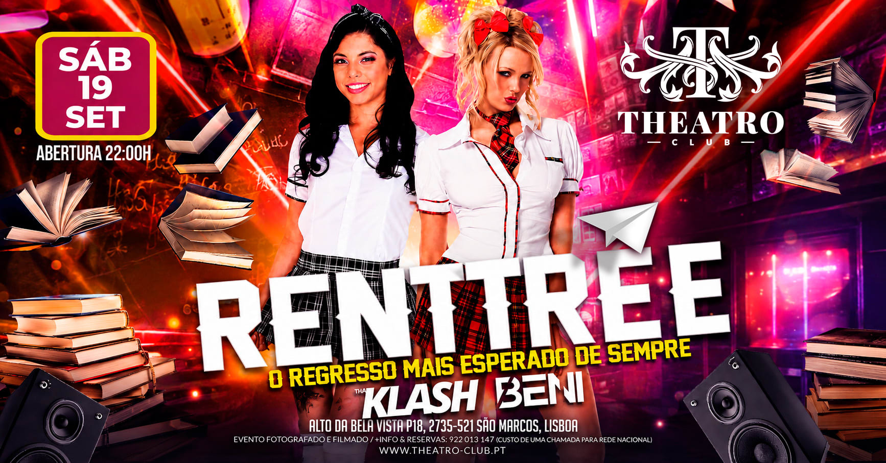 🍾 Rentrée No Theatro Club 🍾