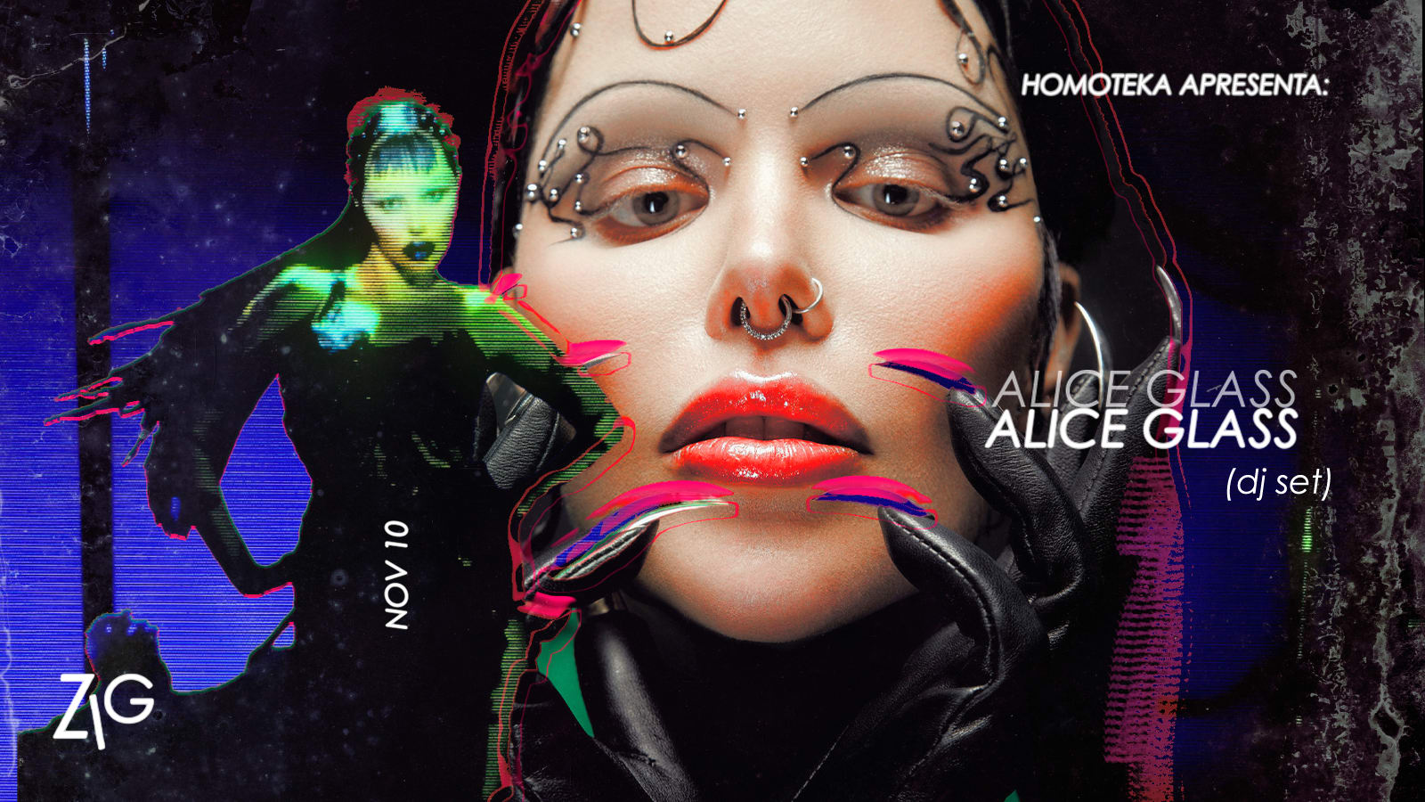 Homoteka: Alice Glass (Dj Set) @ Zigstudio Nov 10