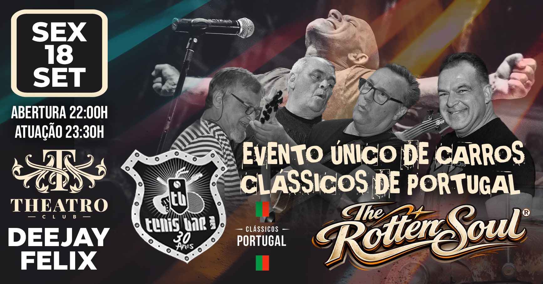 Carros Clássicos De Portugal * Tenis Bar Band