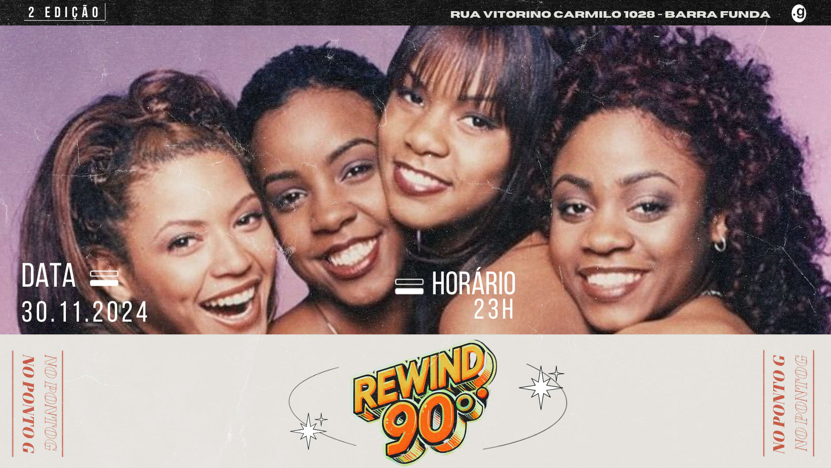 Rewind90' - Uma Festa Anos 90