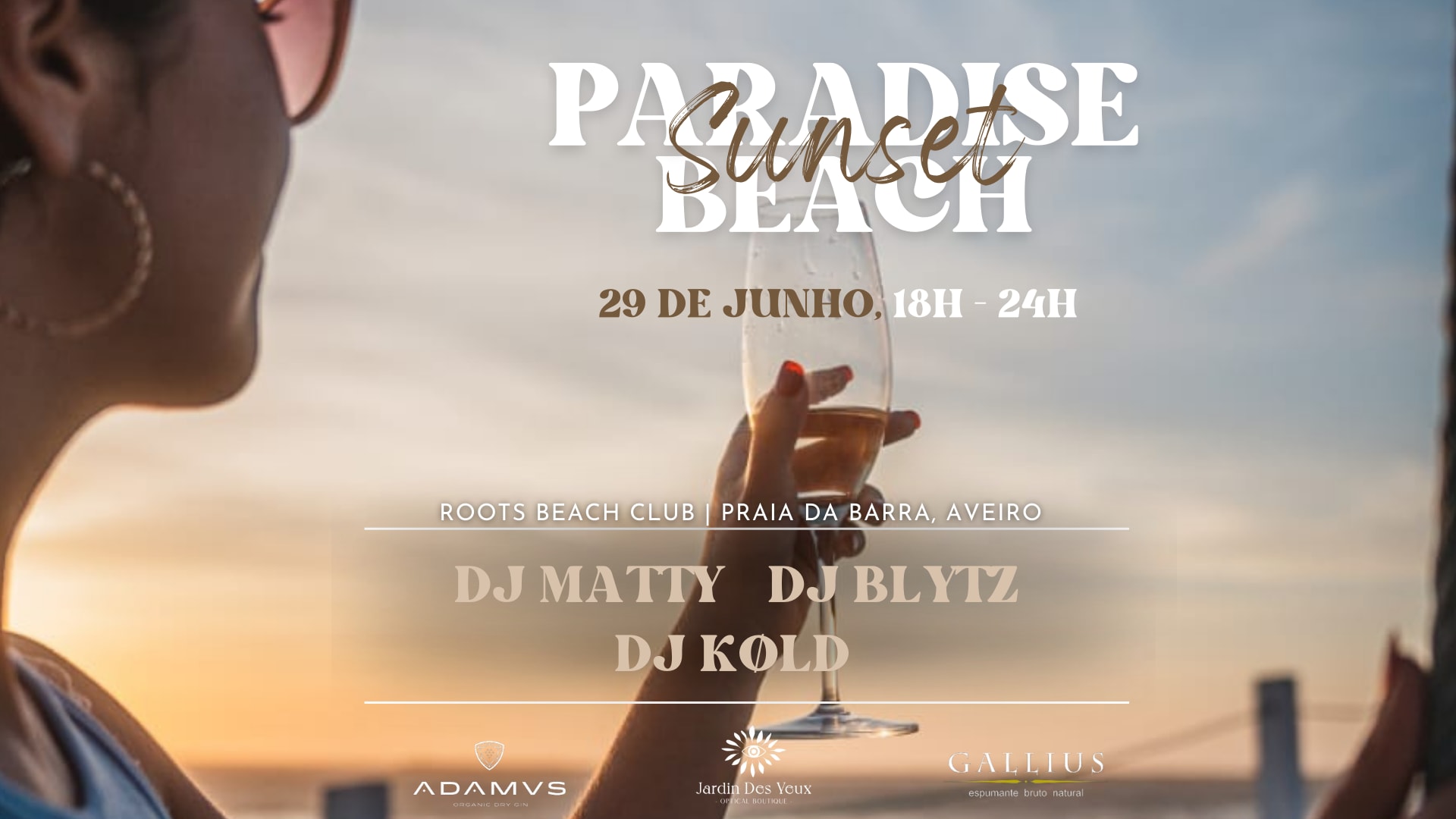 Paradise Beach Sunset