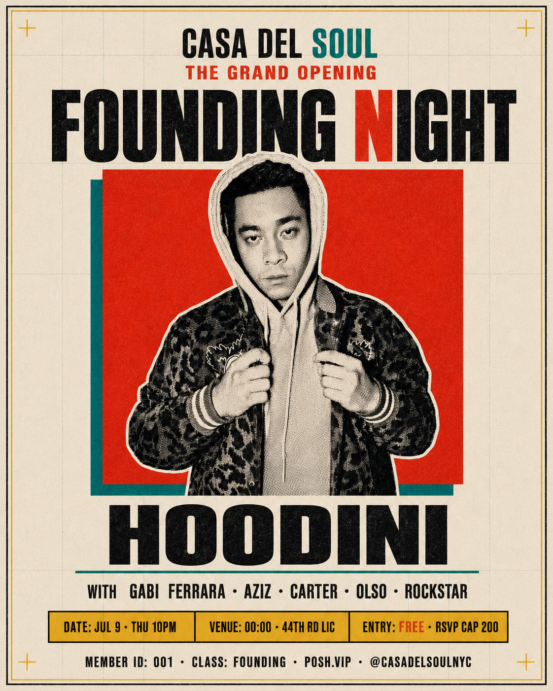 Casa Del Soul — Founding Night