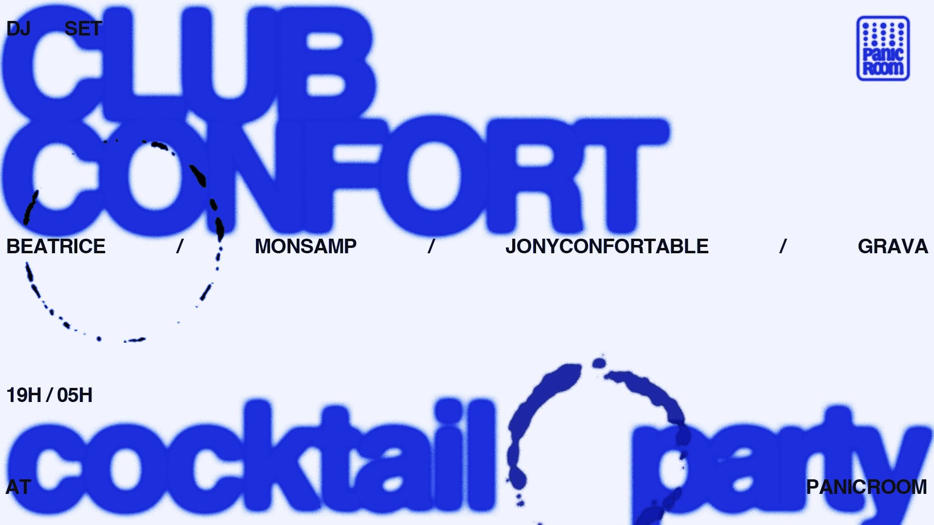 Club Confort : Cocktail Party