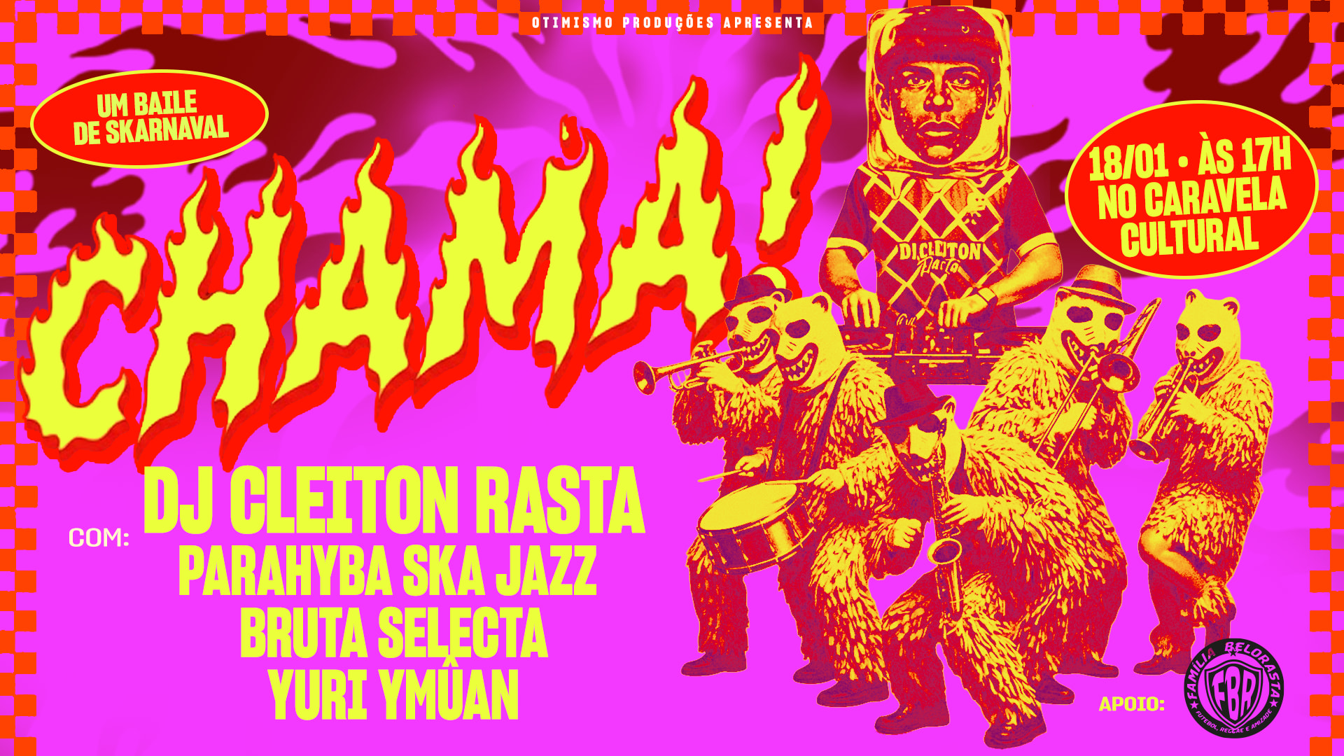 Chama! Um Baile Roots Com Cleiton Rasta