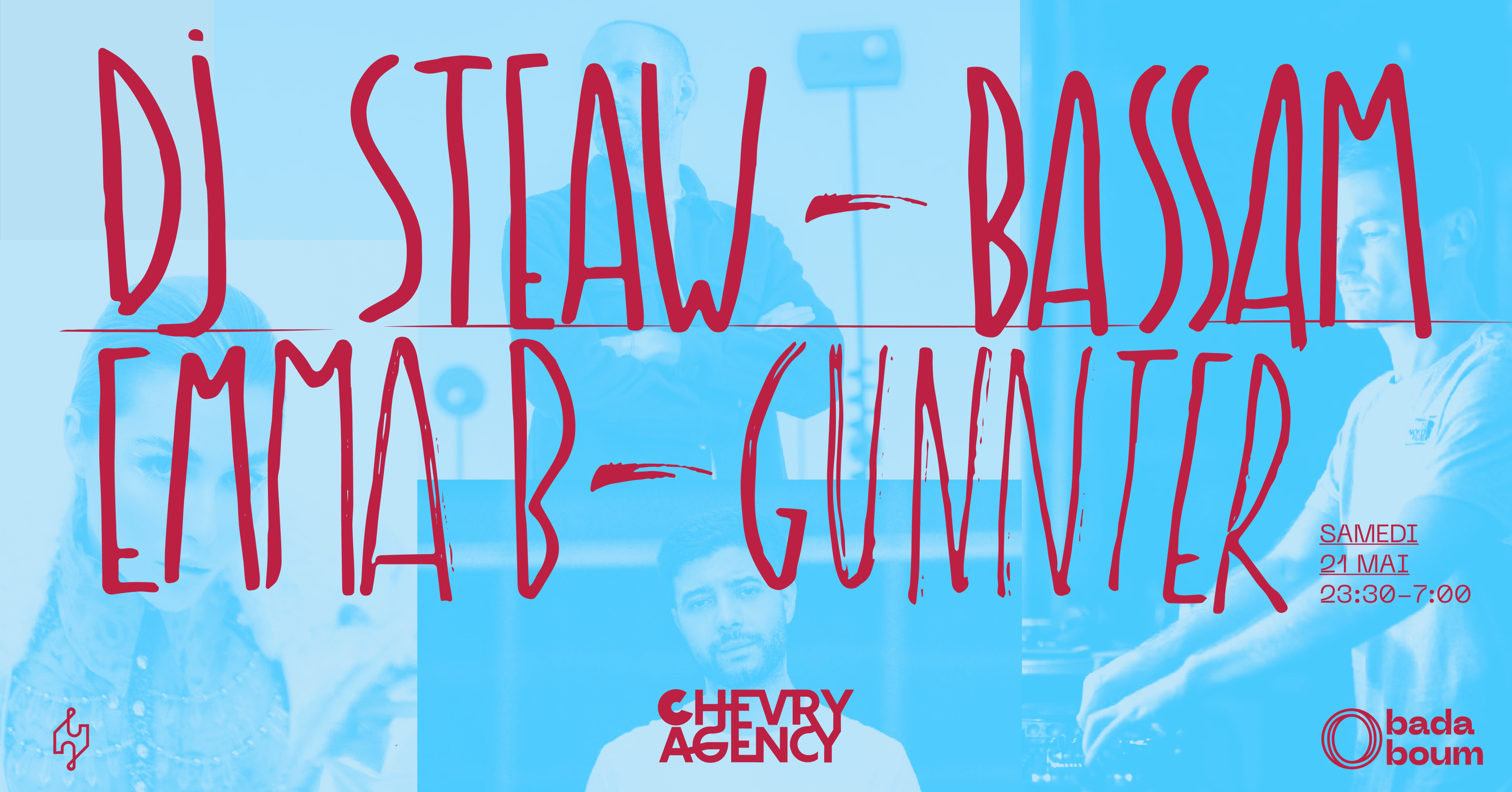 Chevry Night — Dj Steaw (+) Bassam (+) Emma B (+) Gunnter