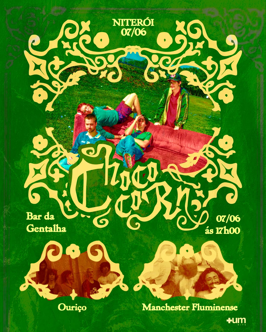 Chococorn, Ouriço E Manchester Fluminense