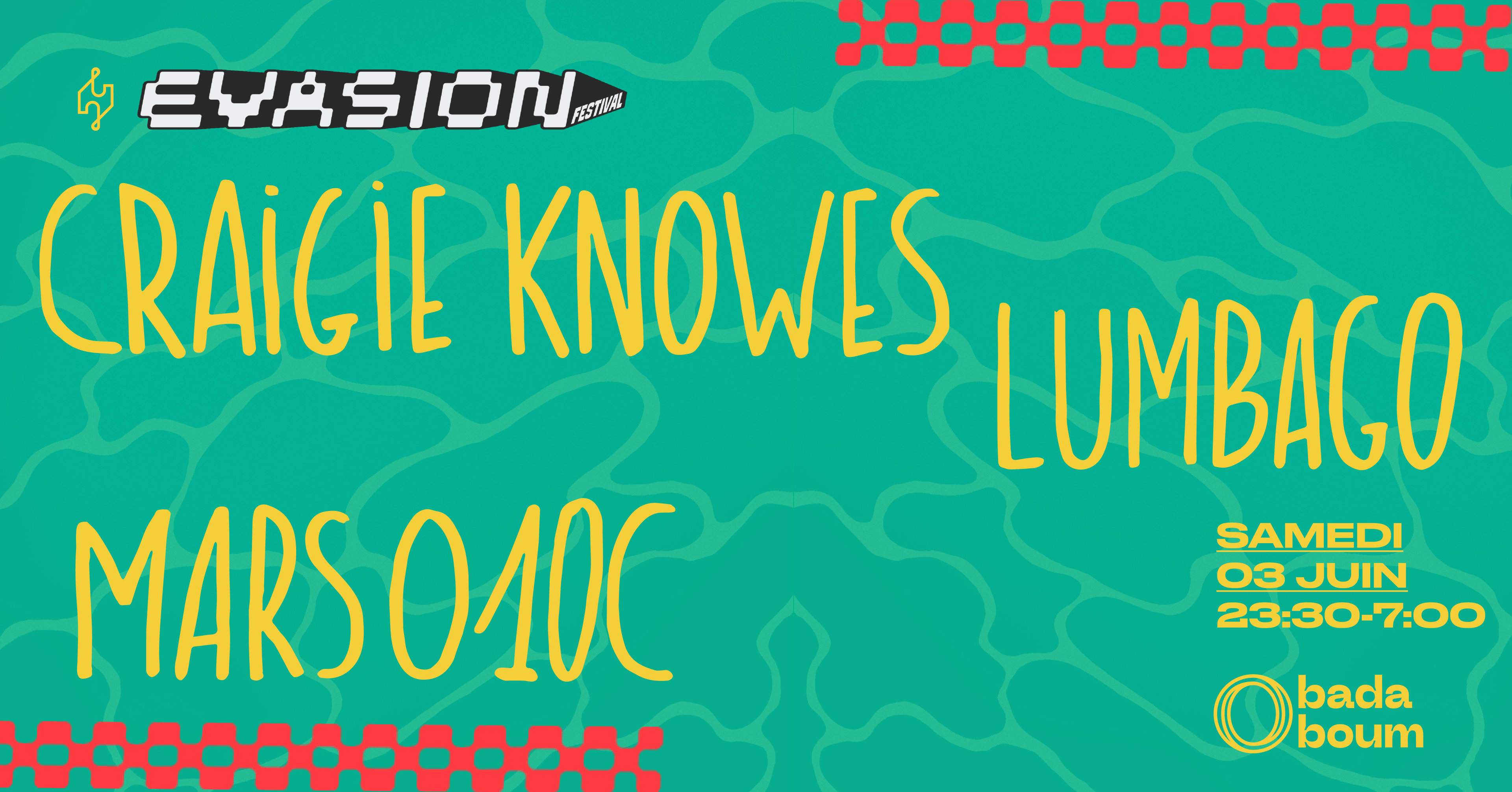 Club — Off Evasion Festival W/ Craigie Knowes (+) Lumbago