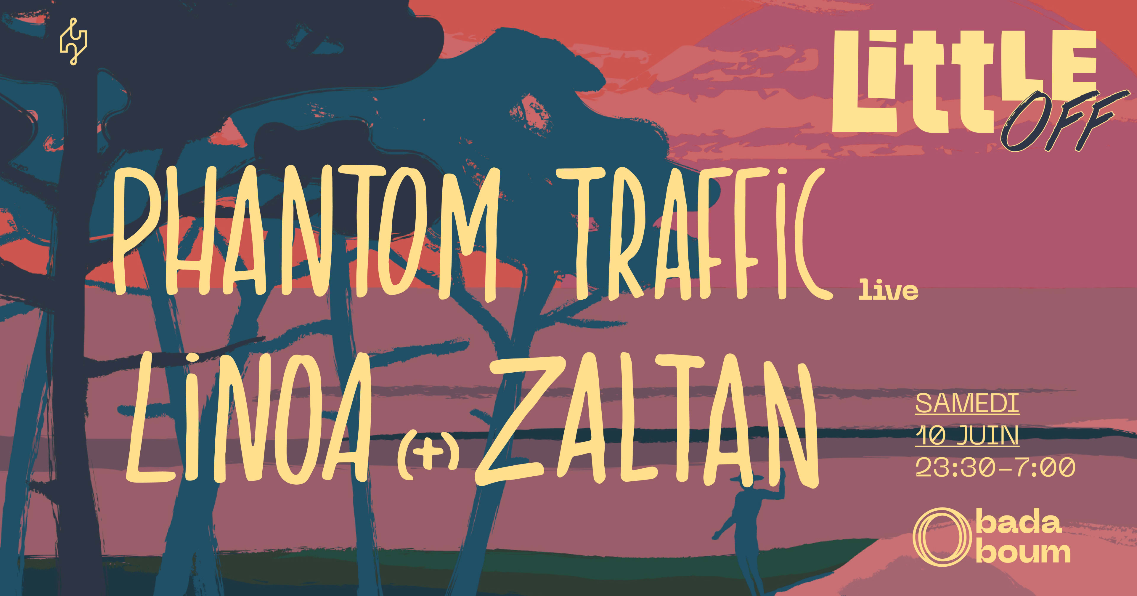 Club — Off Little Festival : Phantom Traffic Live (+) Linoa