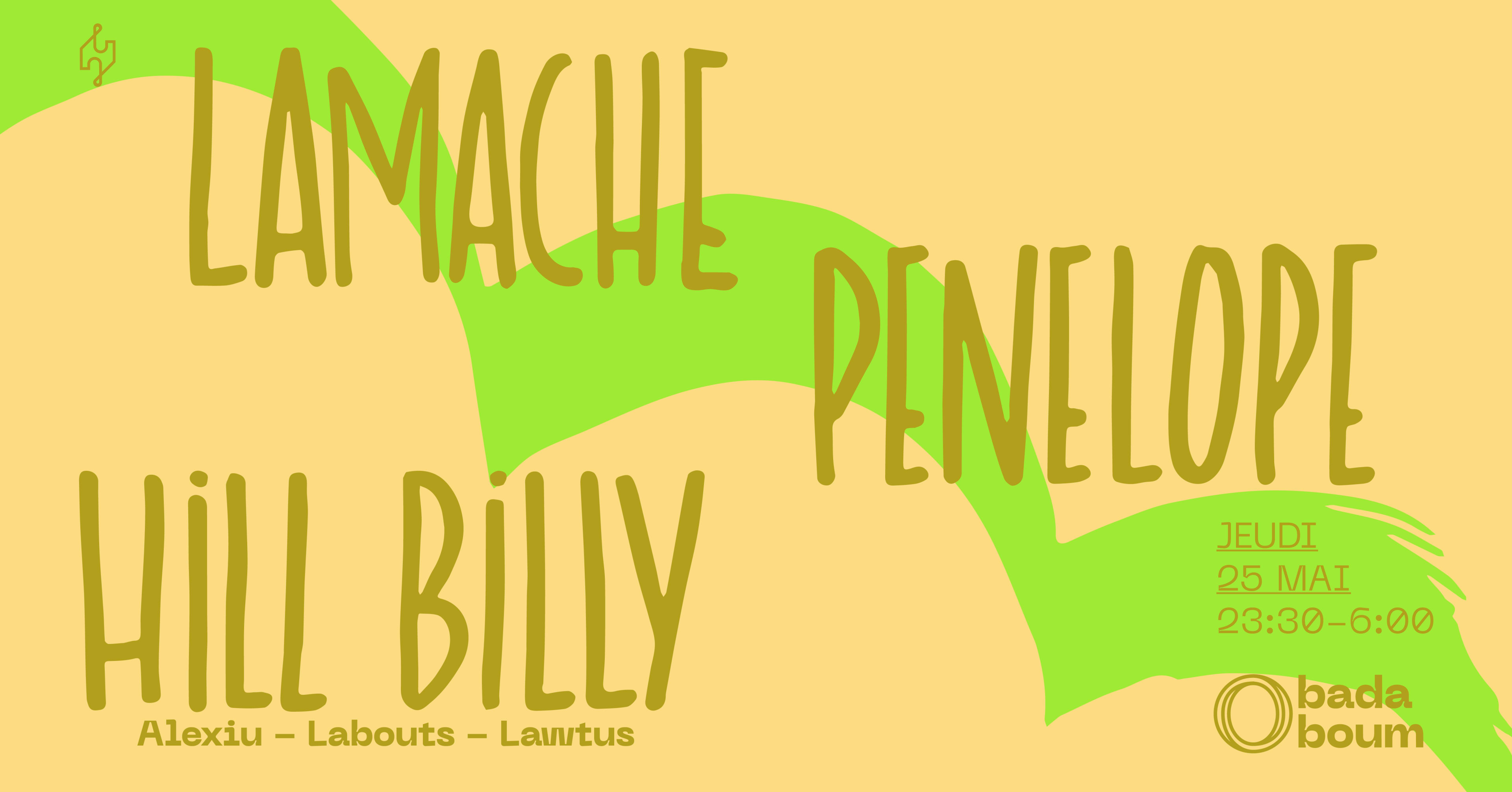 Club — Lamache (+) Hill Billy (+) Penelope