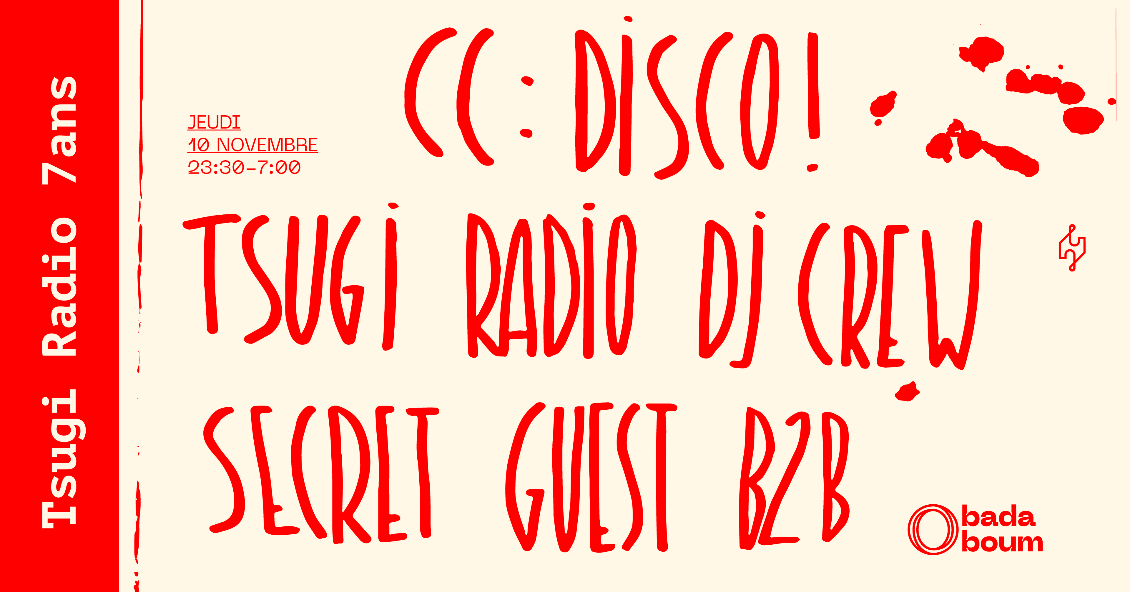 Tsugi Radio 7 Ans — CC:Disco! (+) Tsugi Radio Dj Crew