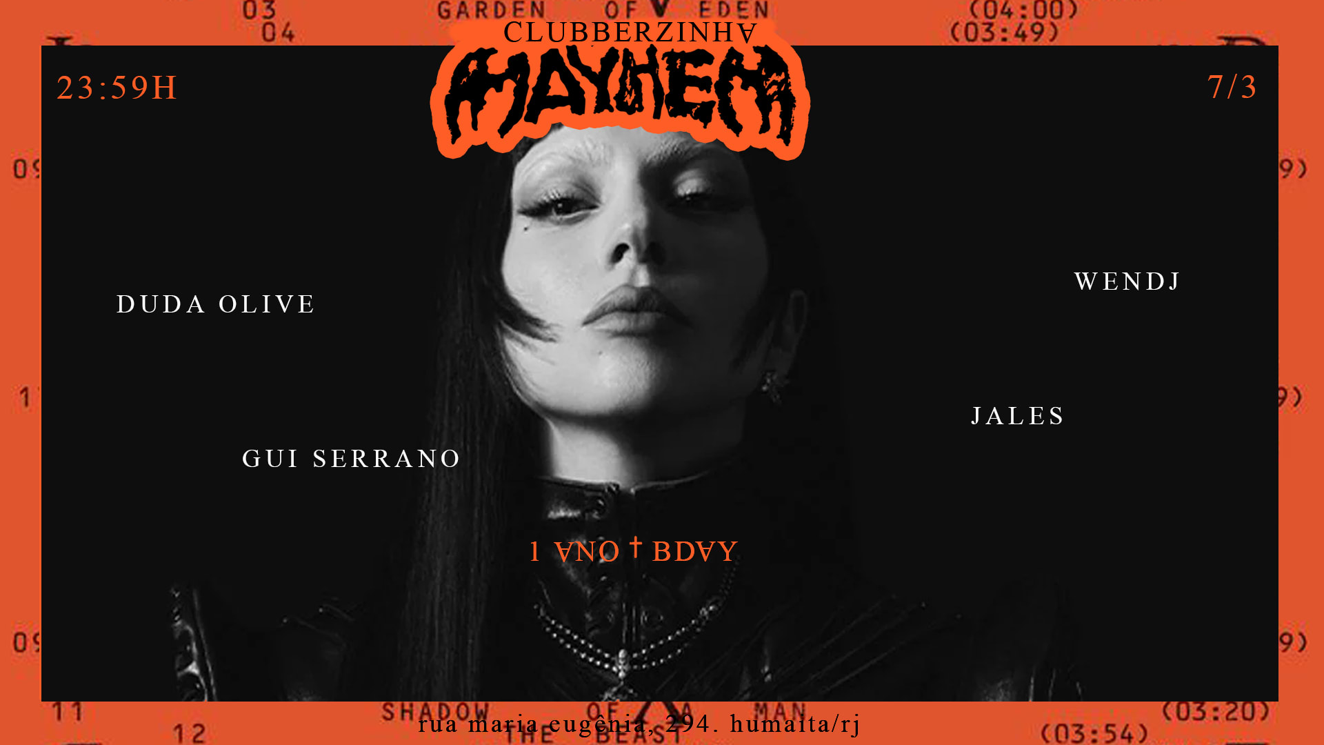 Clubberzinha - Mayhem Bday