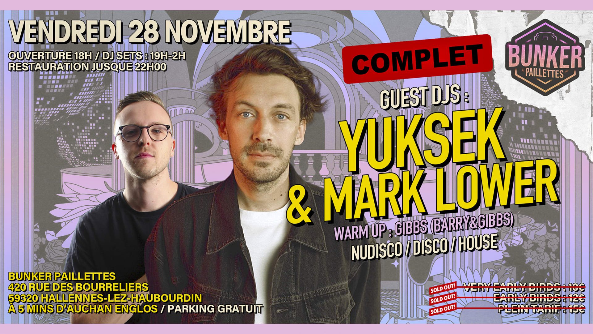 Yuksek & Mark Lower
