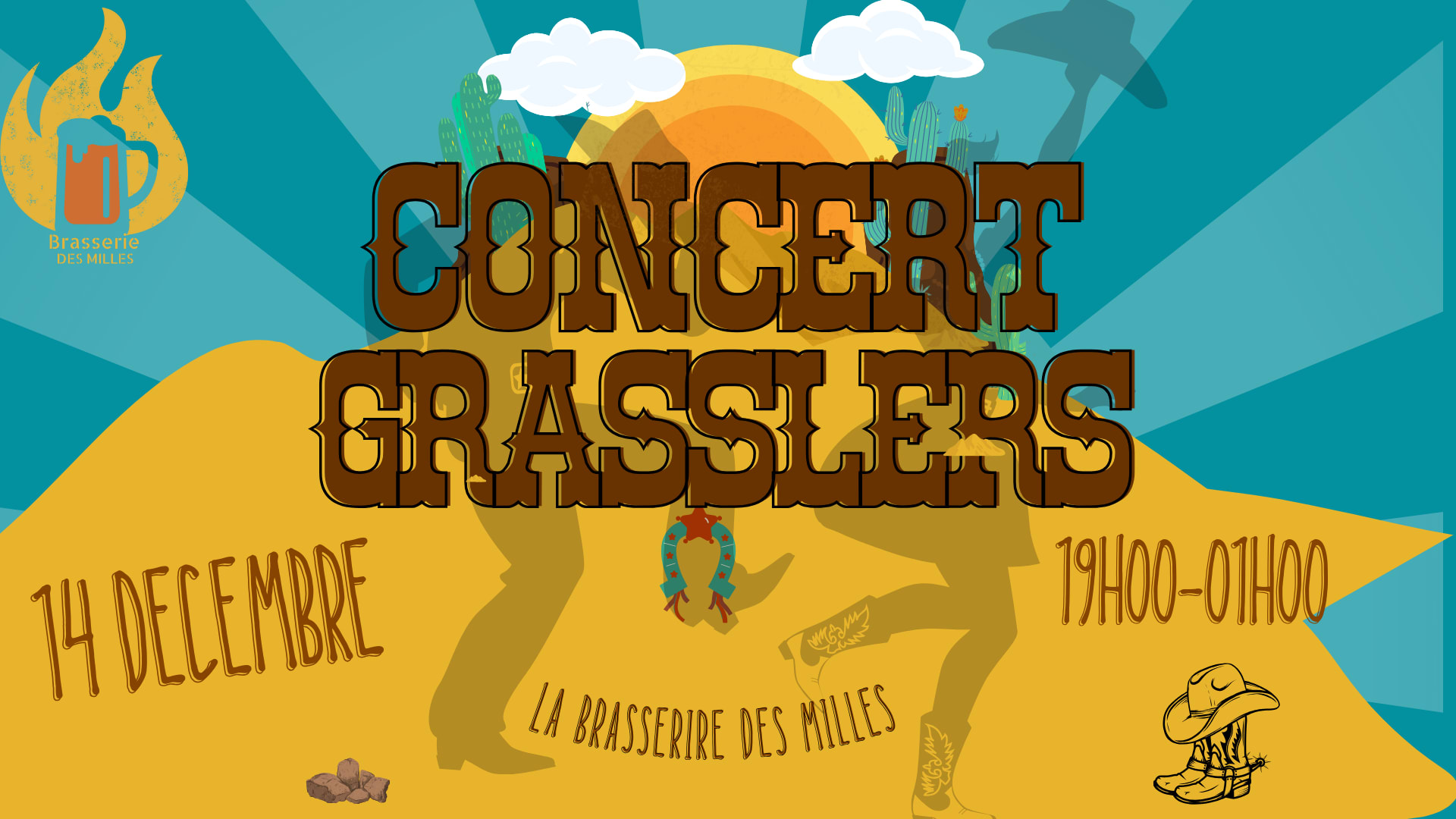 Concert Rock Country Américain