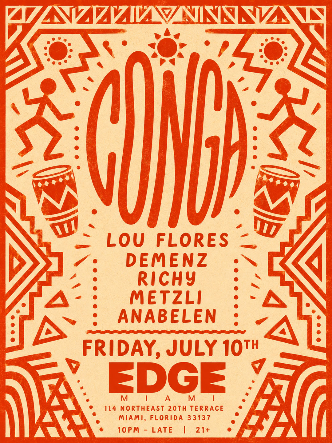 Conga By Lou Flores, Demenz & More