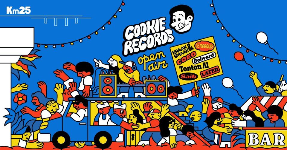 Opening Kilomètre25 : Cookie Records Open Air