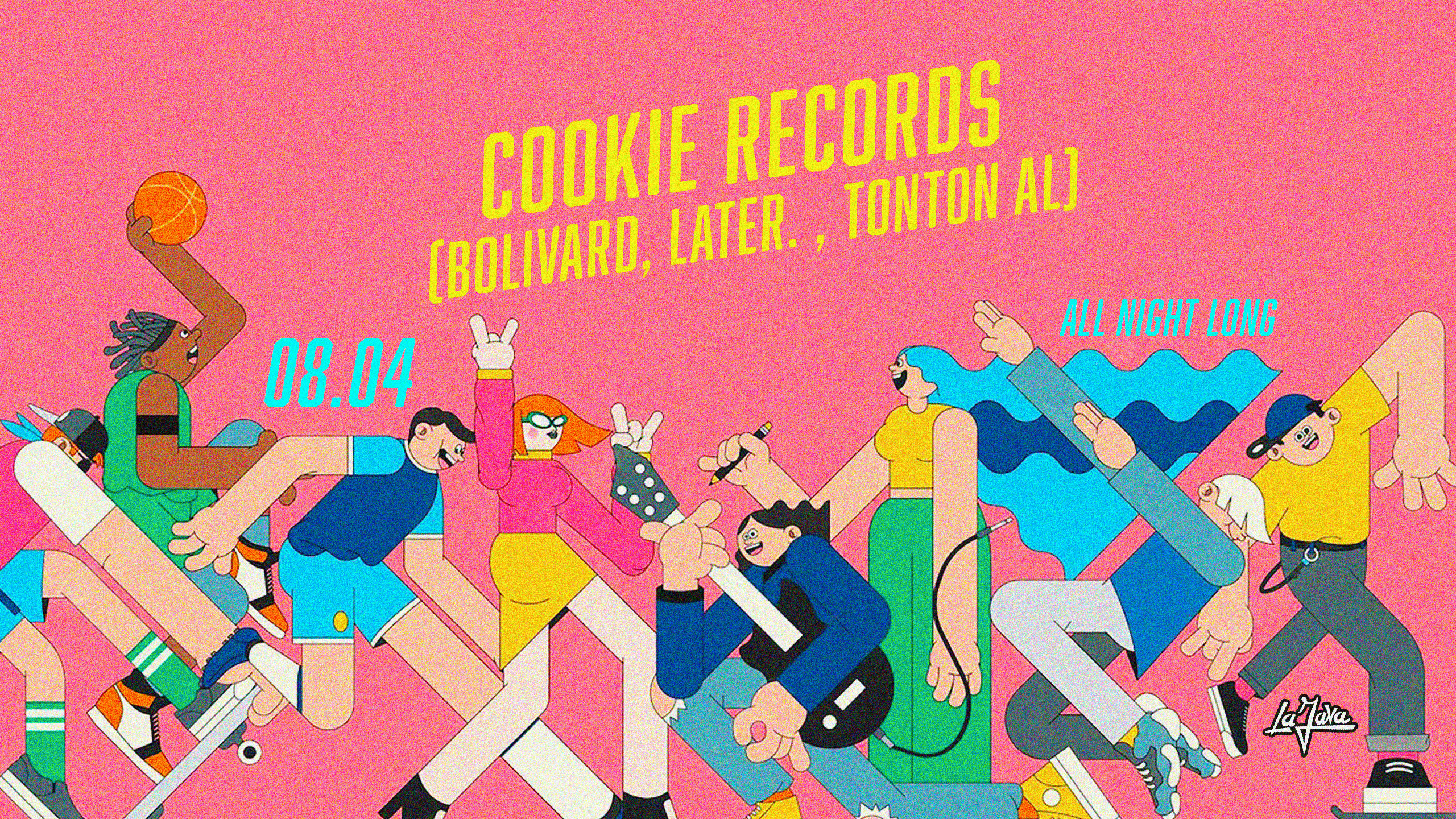 La Java : Cookie Records - All Night Long 