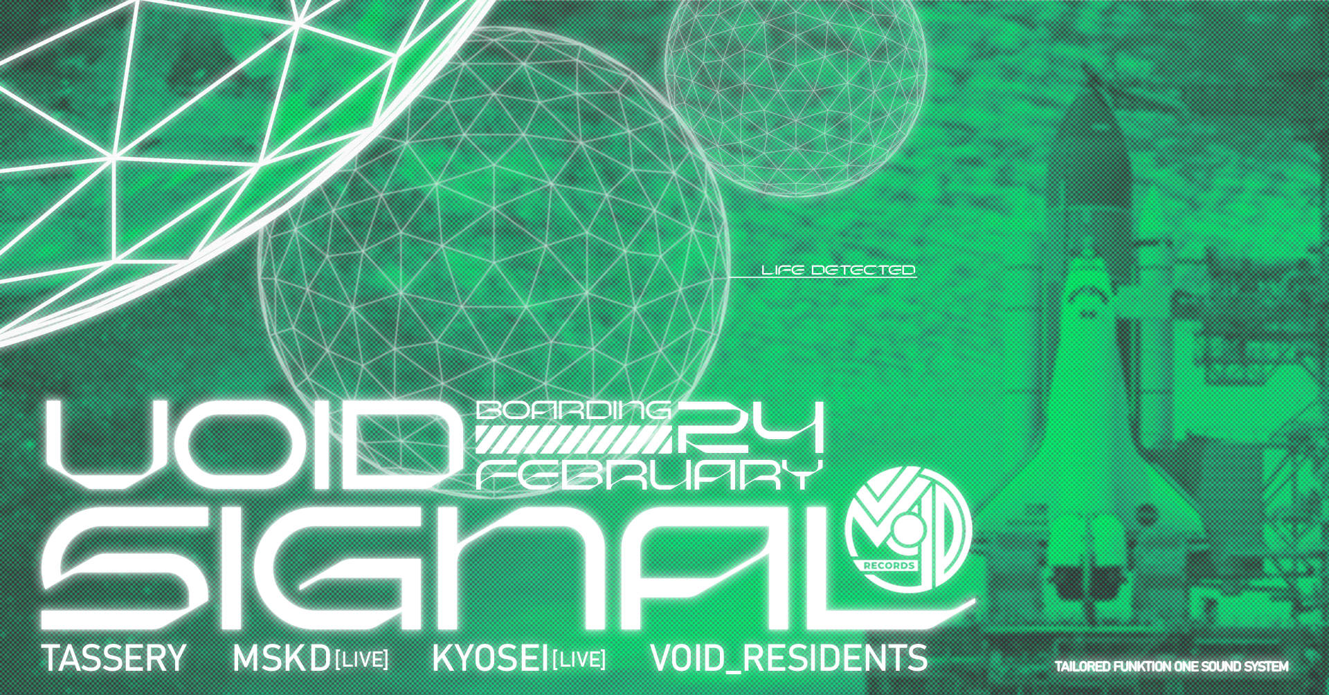 Void Signal W/ Kyosei (Live), Tassery, Mskd (Live)