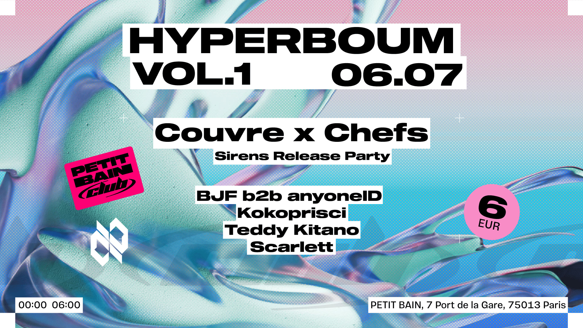 Hyperboum : Couvre X Chefs