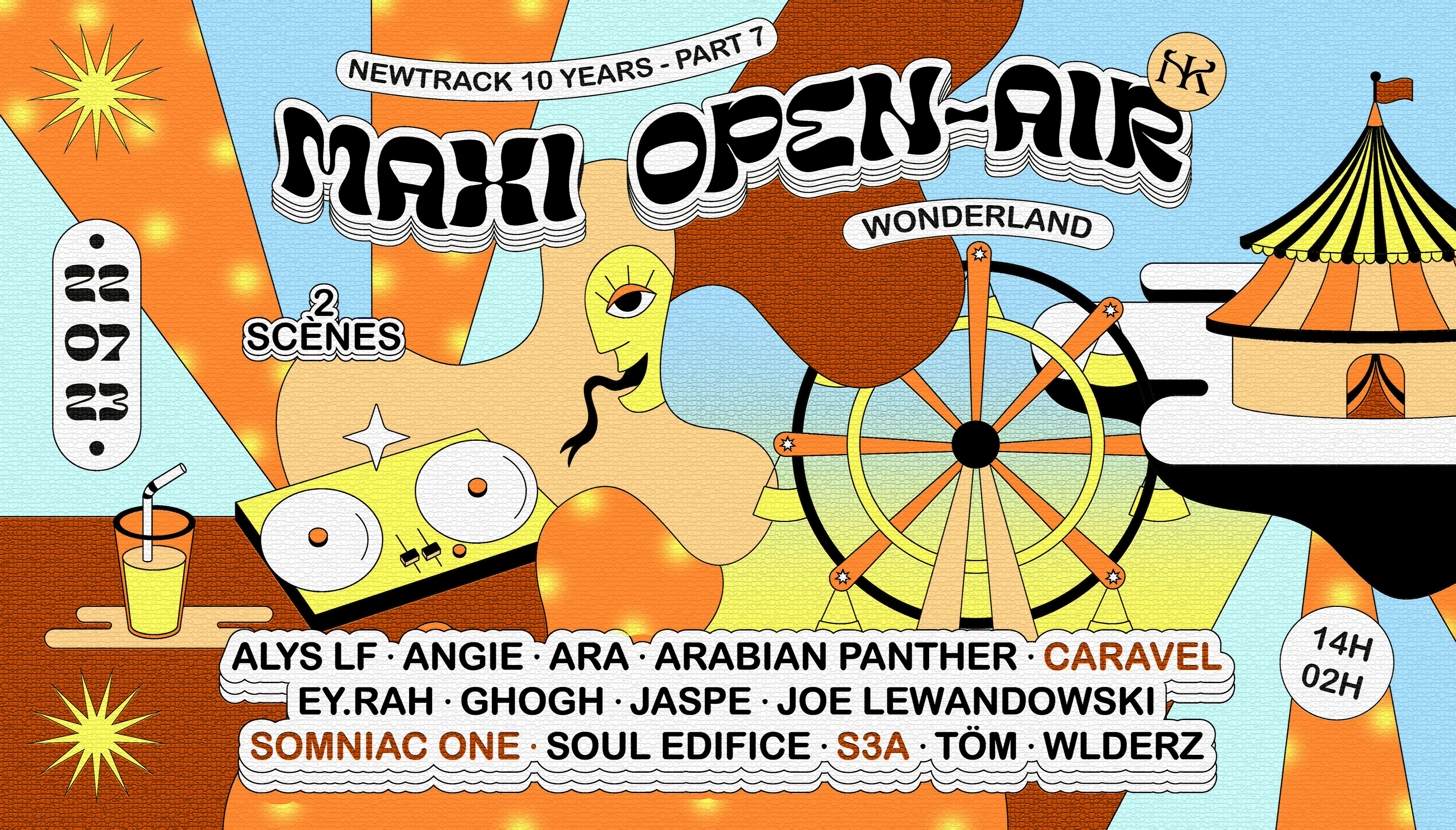 Newtrack 10 Years - Part 7 : Maxi Open-Air !