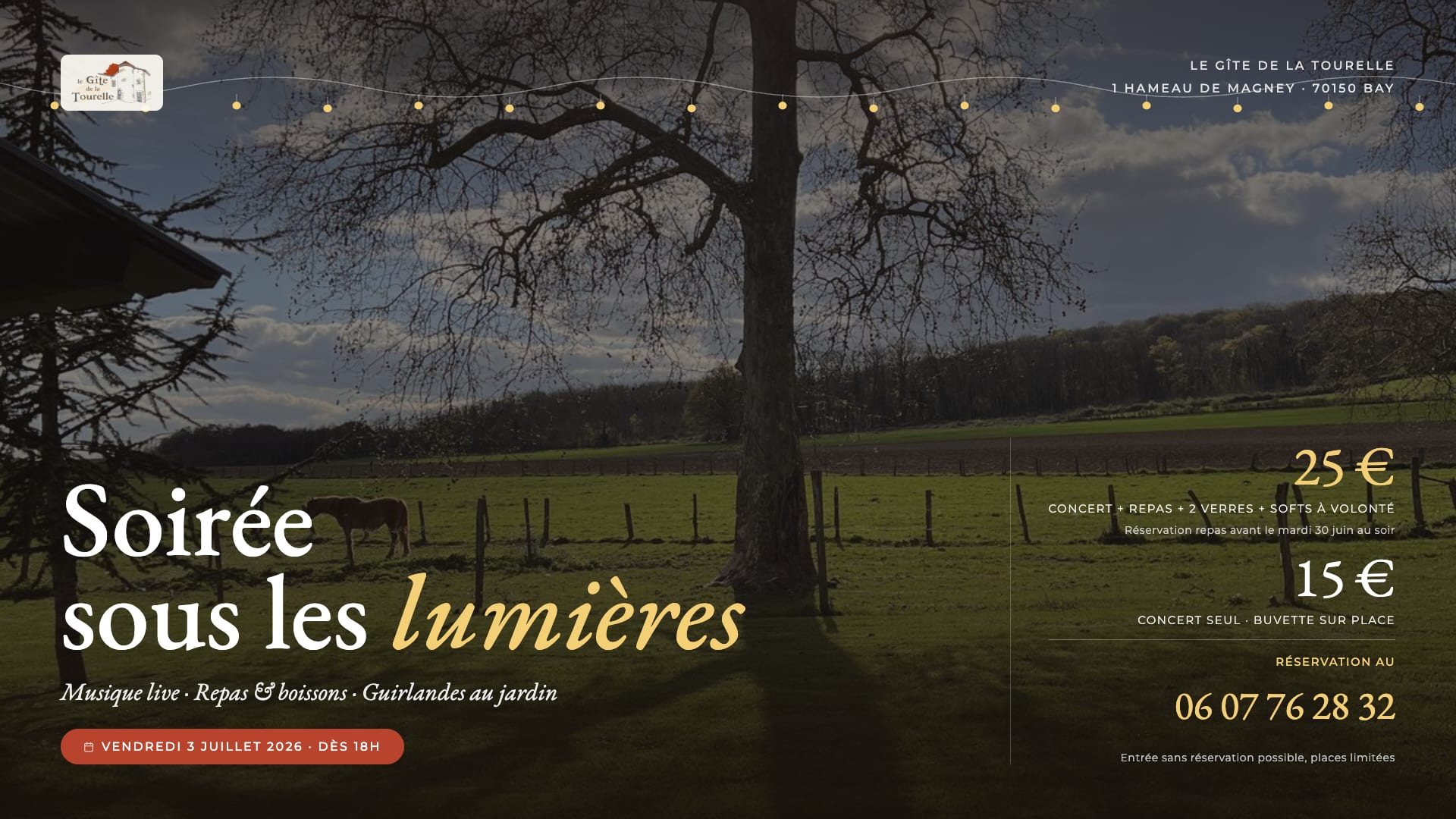 Soirée Sous Les Lumières