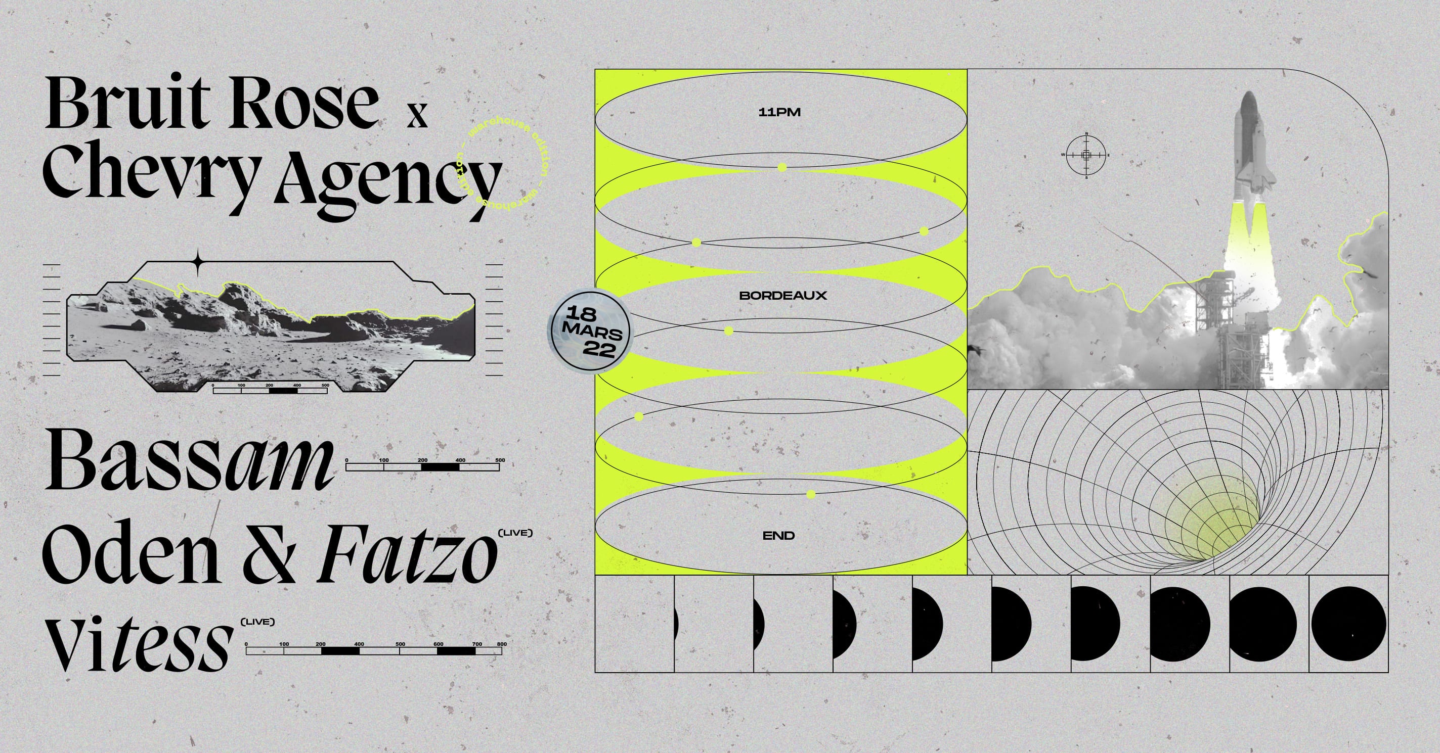 Bruit Rose X Chevry Agency® Mirror Warehouse