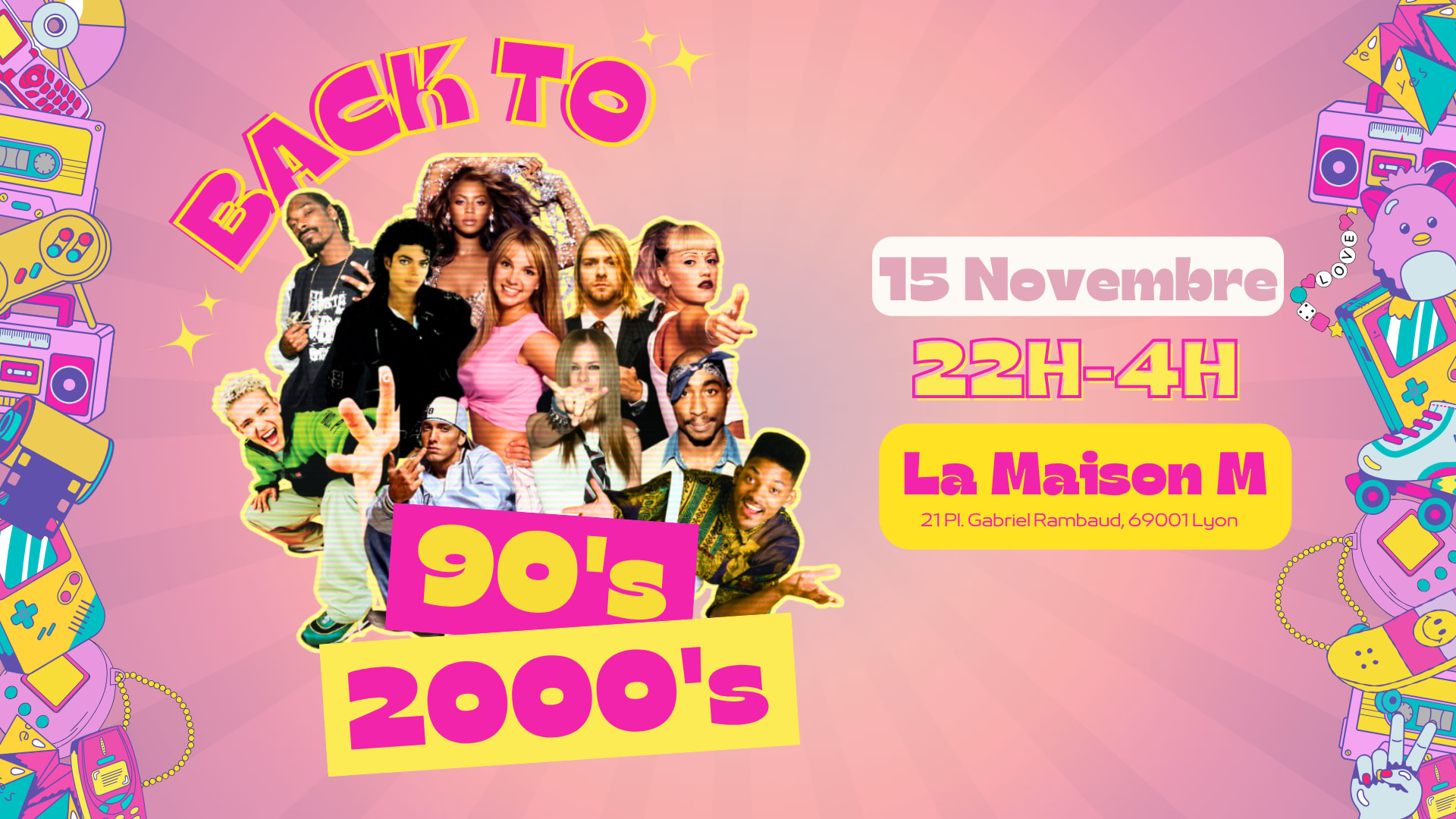 Back To 90's/2000's : Le 15 Novembre À La Maison M