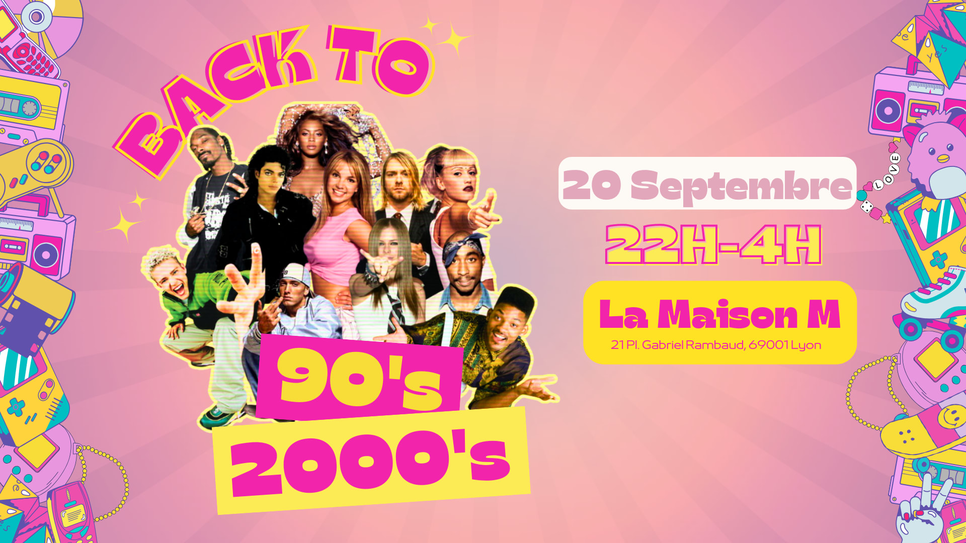 Back To 90's/2000's Revient À La Maison M