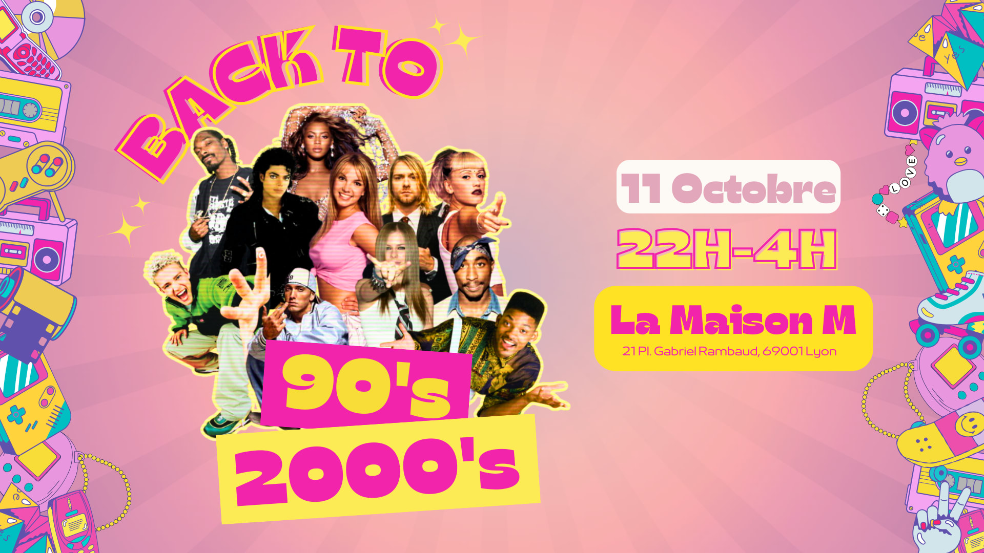 Back To 90's/2000's : Le 11 Octobre À La Maison M